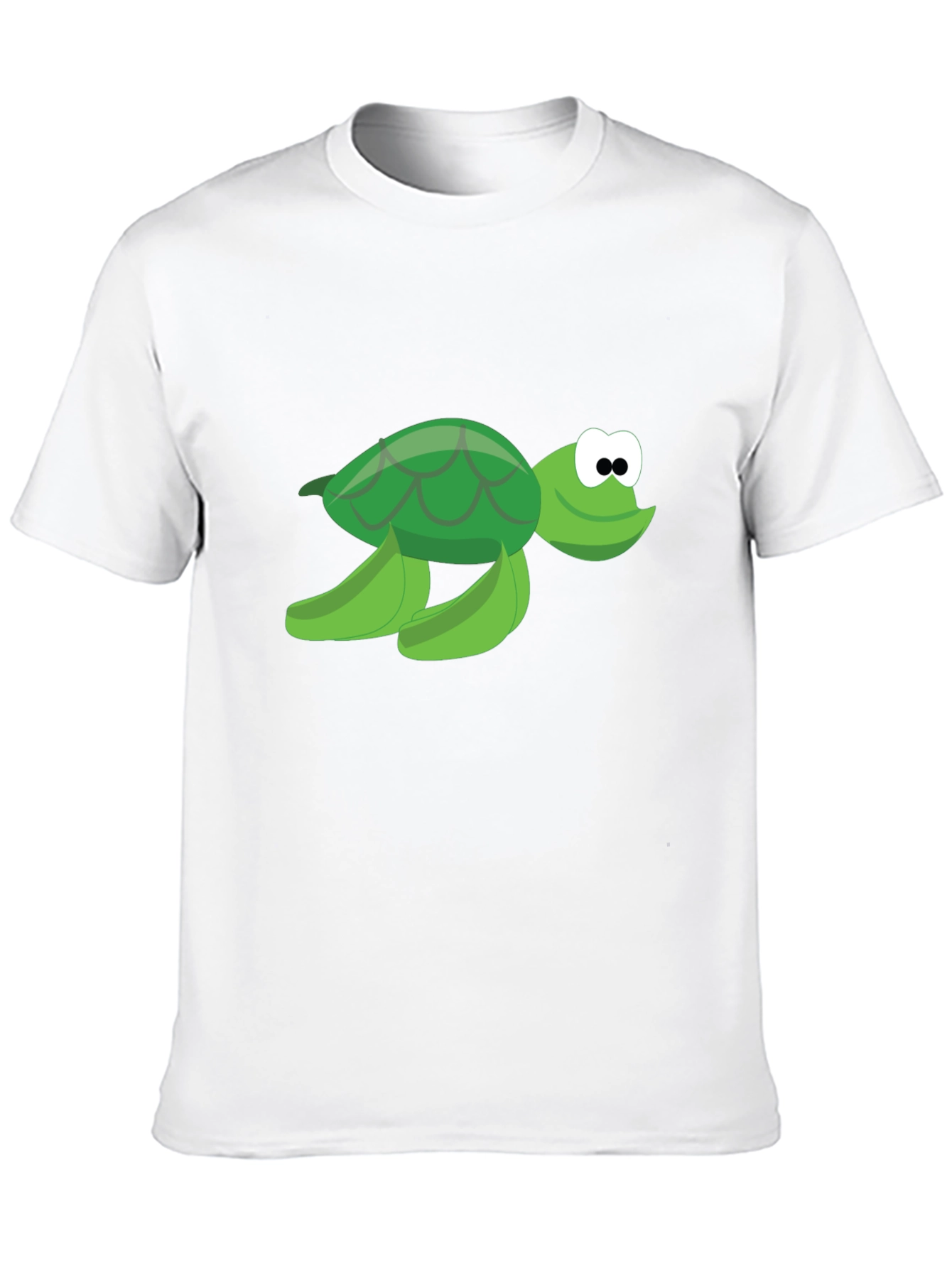 Cartoon Turtle Graphic Tee - Unisex