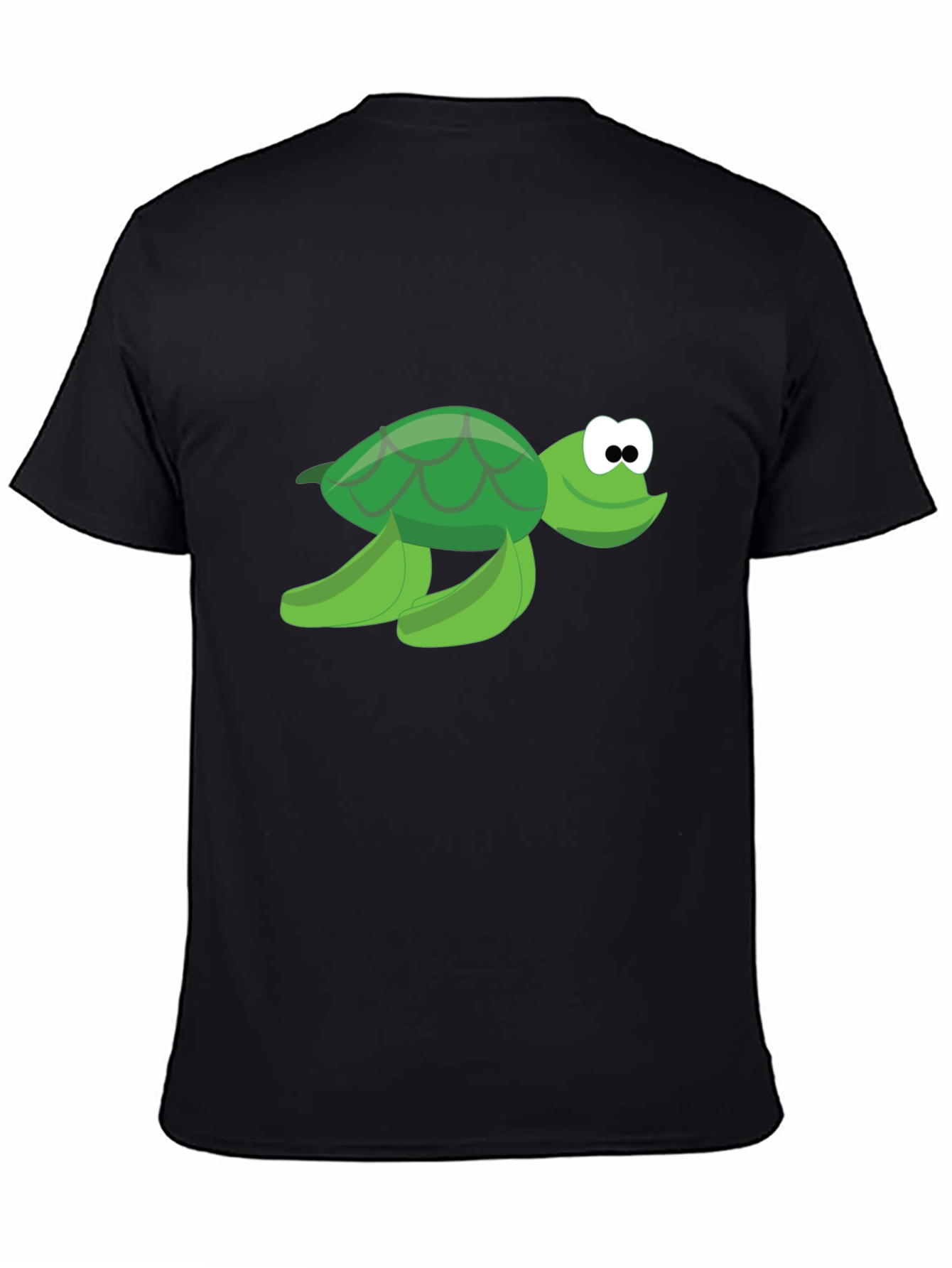Cartoon Turtle Graphic Tee - Unisex