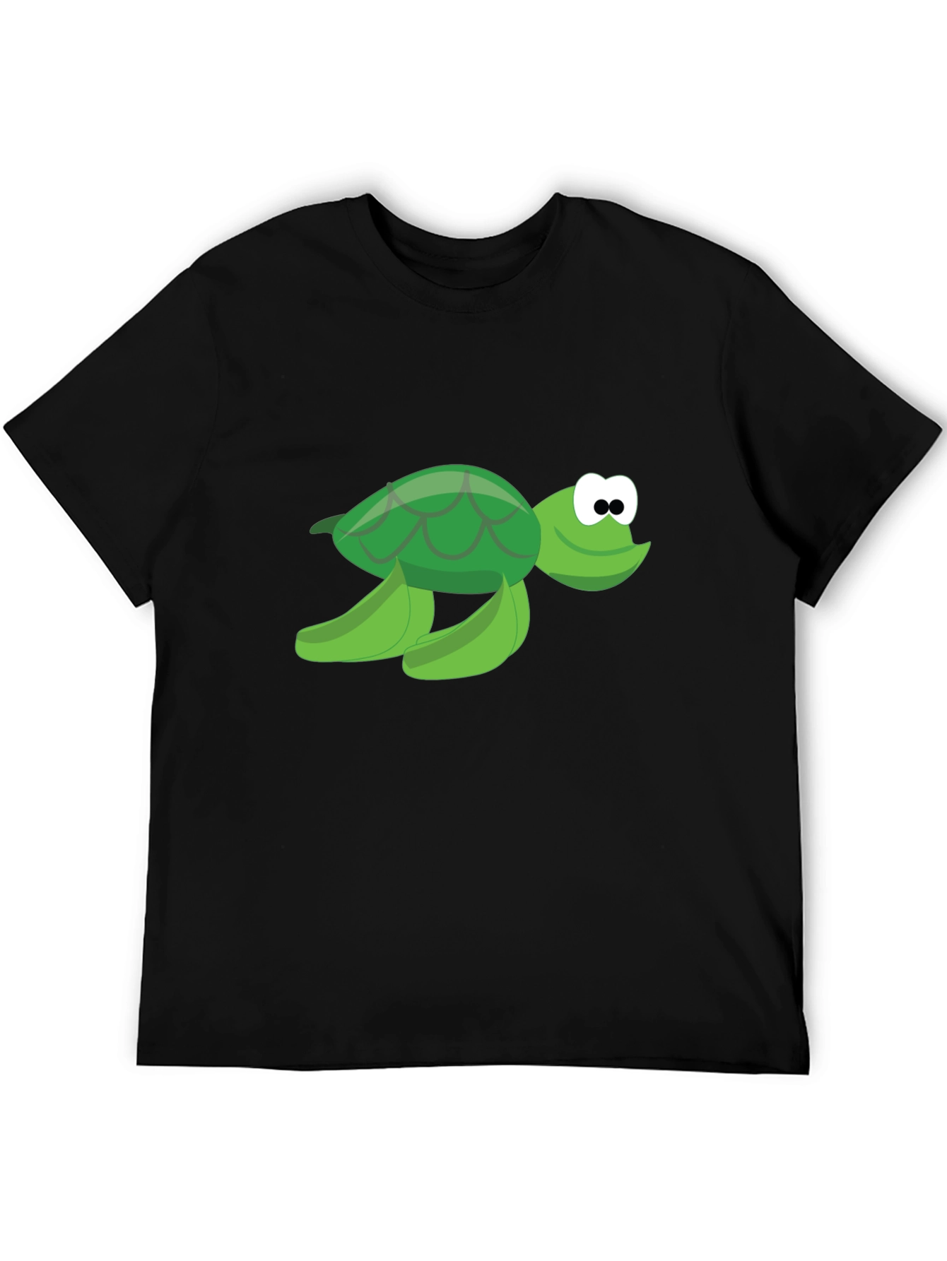 Cartoon Turtle Graphic Tee - Unisex