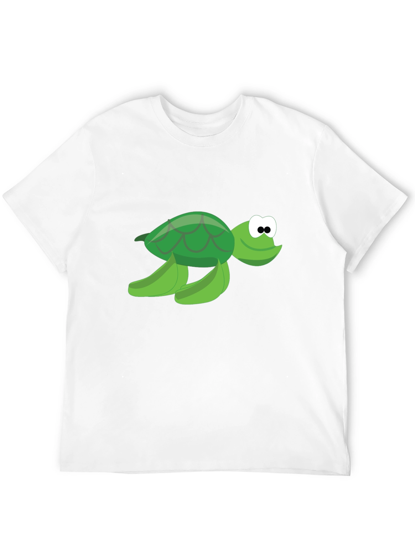 Cartoon Turtle Graphic Tee - Unisex