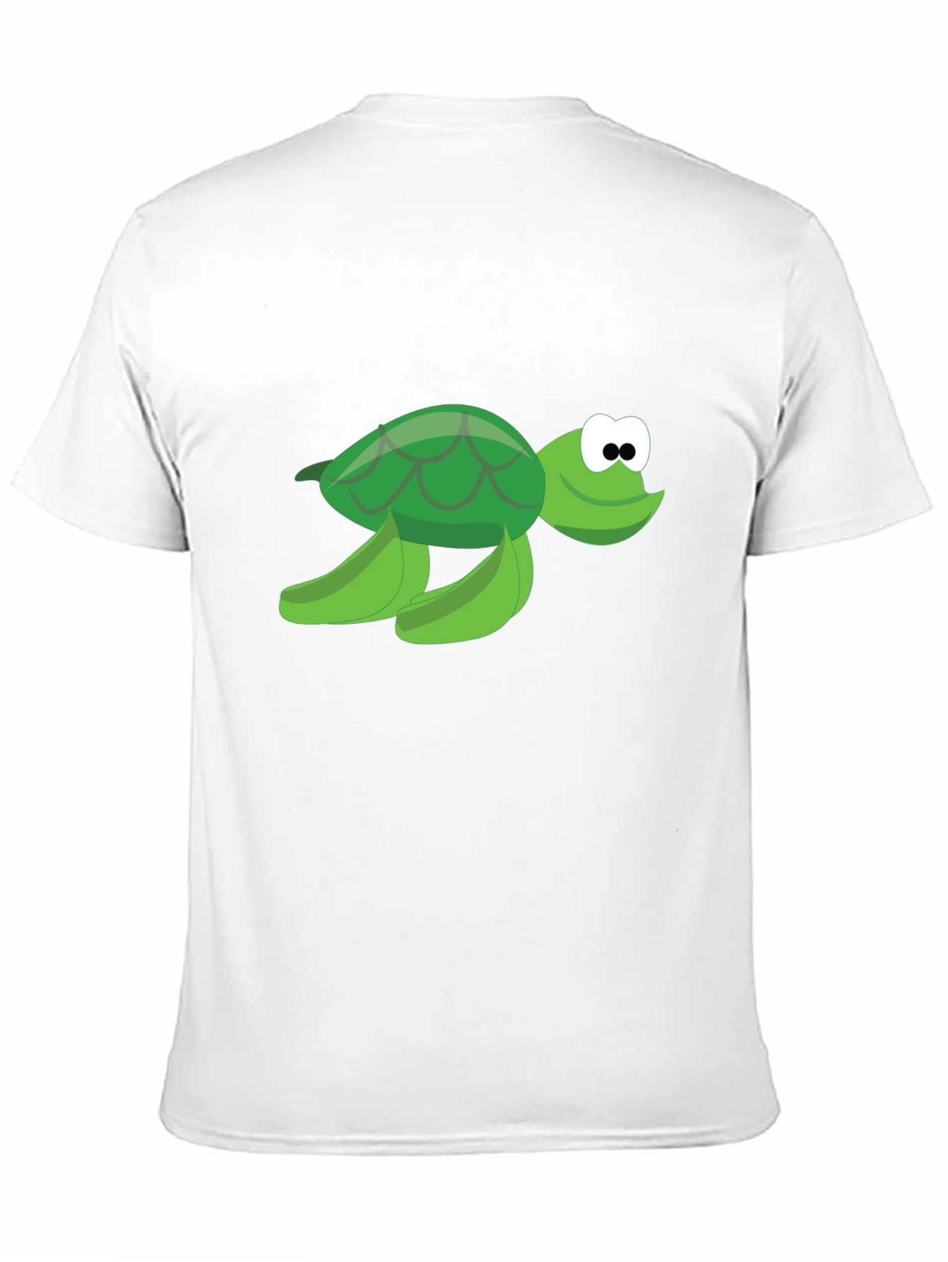 Cartoon Turtle Graphic Tee - Unisex