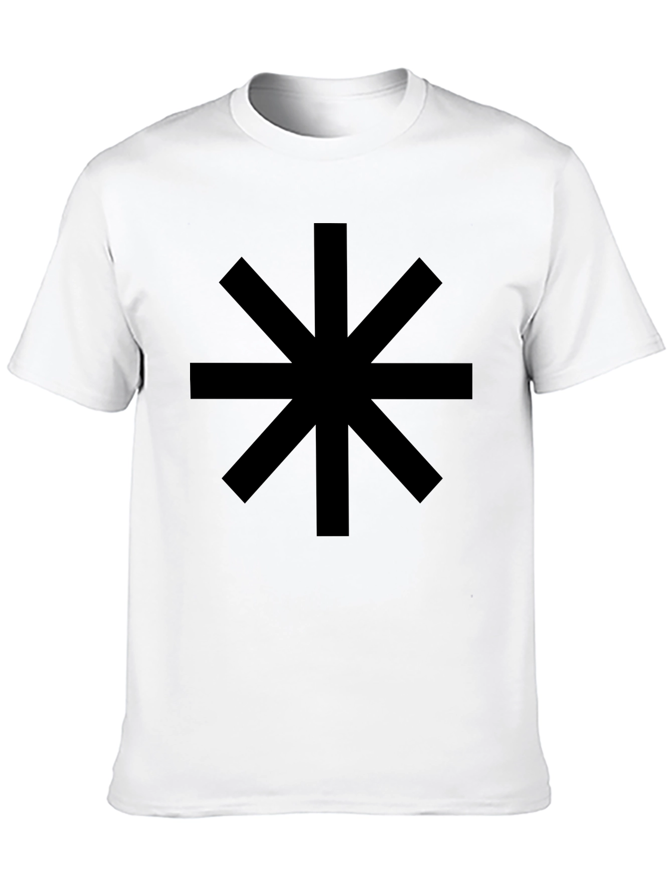 Bold Black Star T-Shirt - Graphic Tee