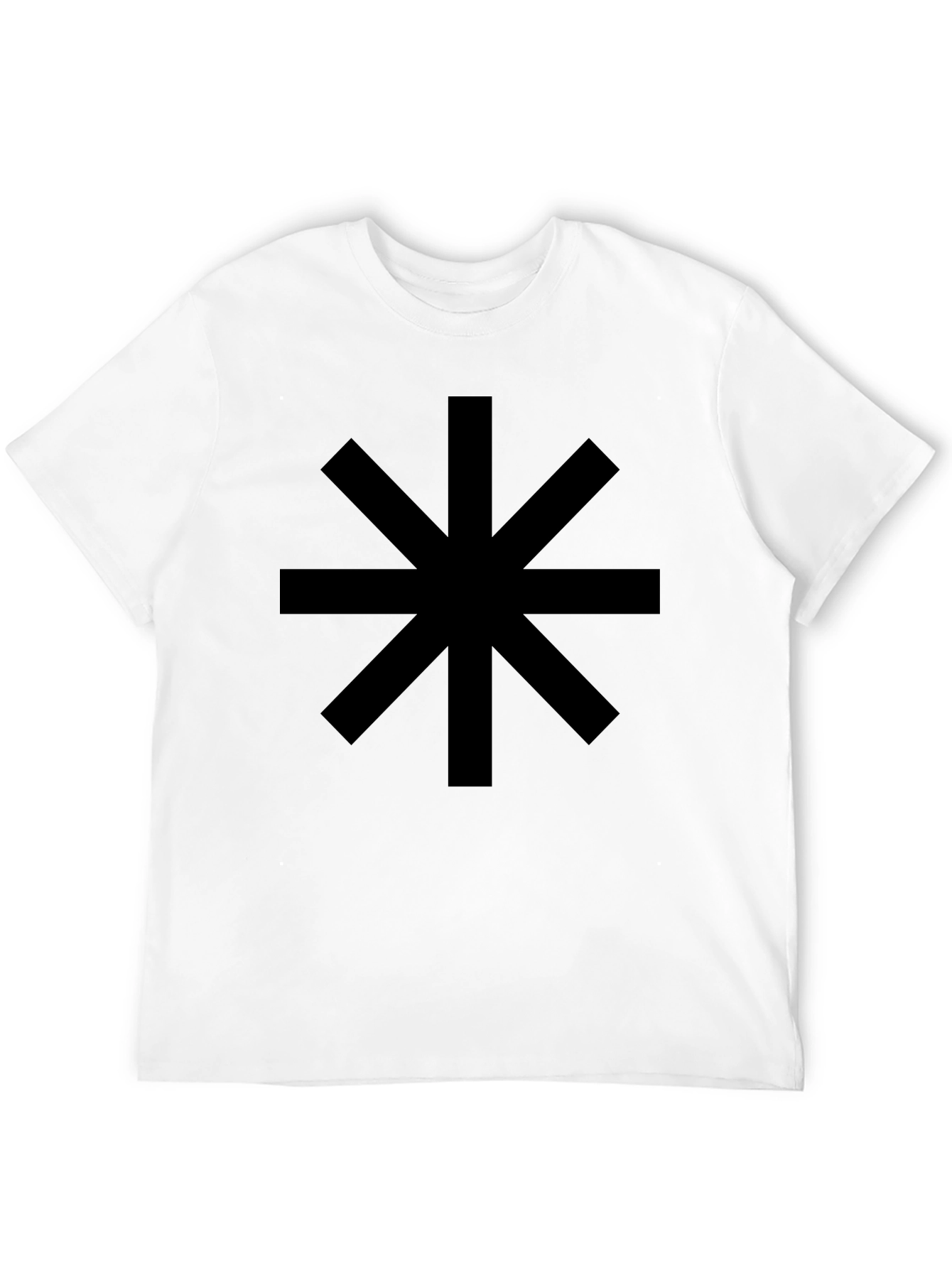 Bold Black Star T-Shirt - Graphic Tee
