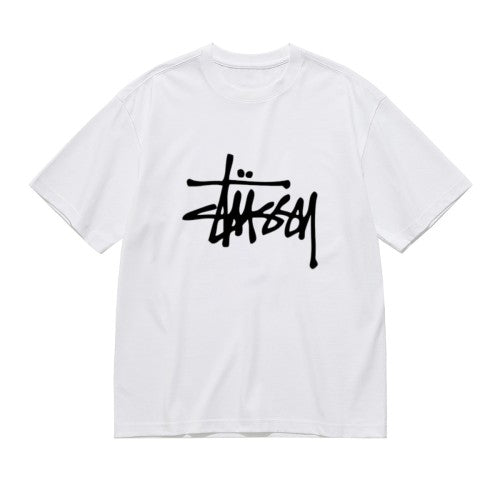 Stussy Stock Logo Tee | Premium 200g Cotton | Classic Streetwear Style | Sizes S–3XL