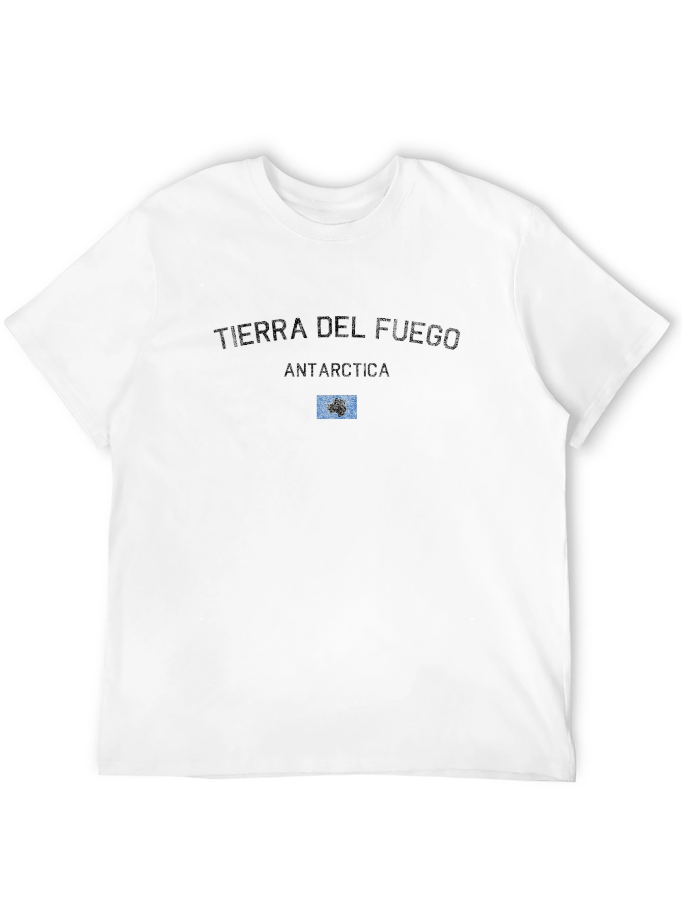 Tierra Del Fuego Antarctica Black T-Shirt