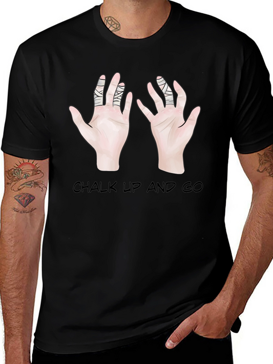Chalk Up And Go Climbing T-Shirt