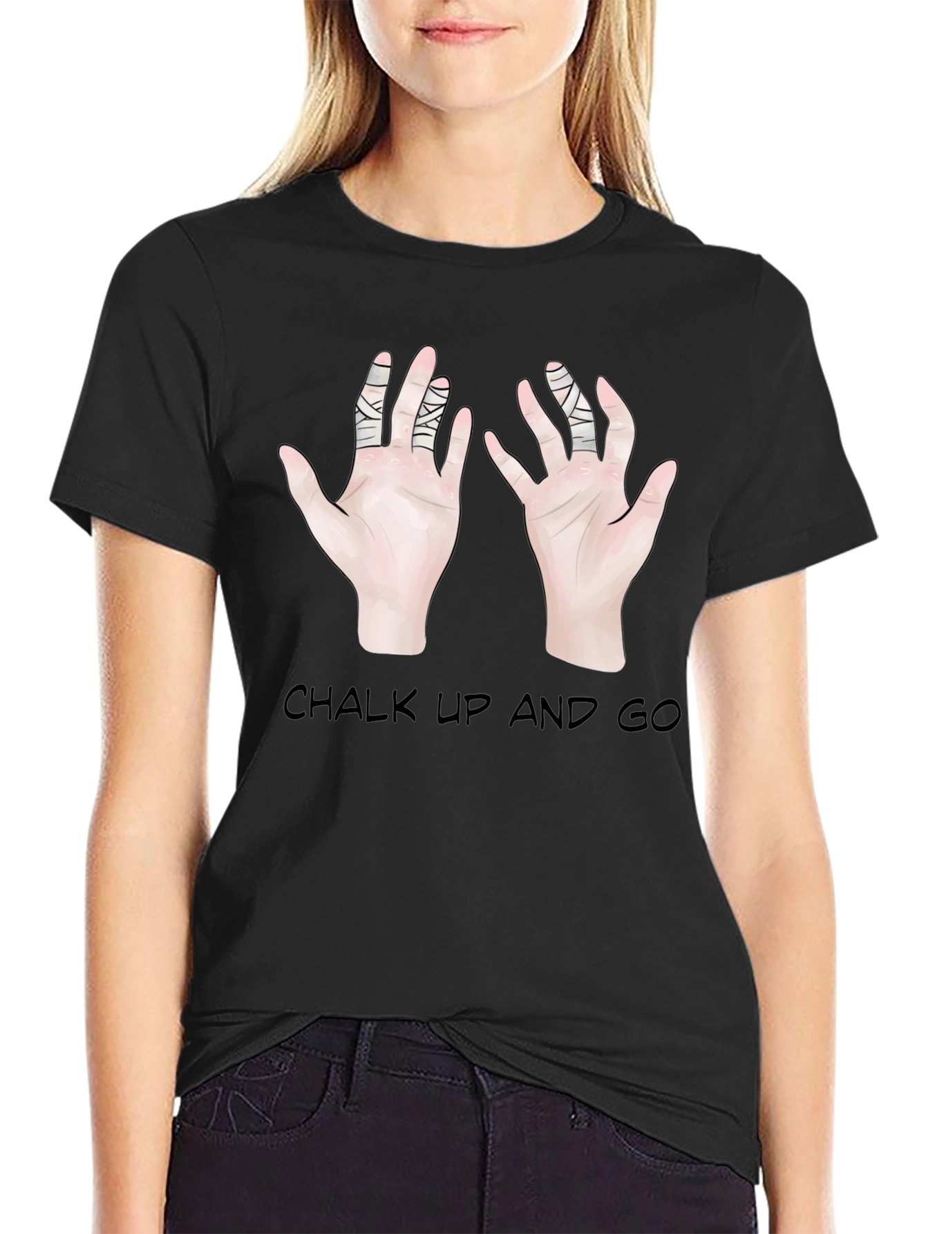 Chalk Up And Go Climbing T-Shirt