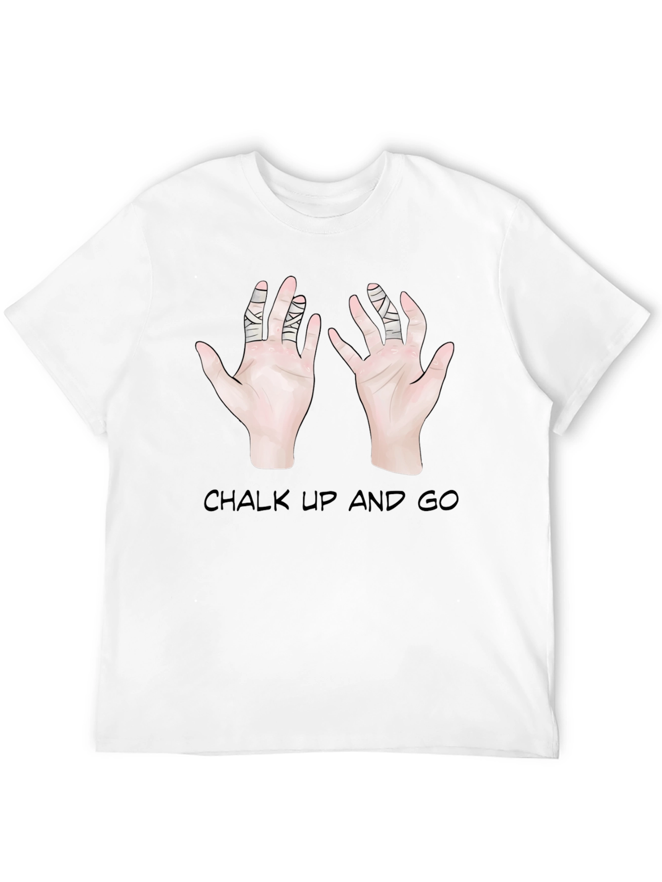 Chalk Up And Go Climbing T-Shirt