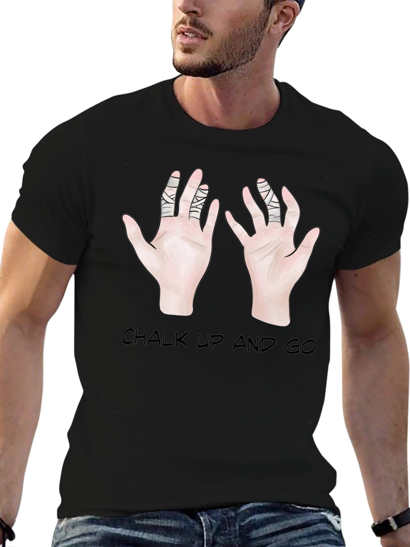 Chalk Up And Go Climbing T-Shirt