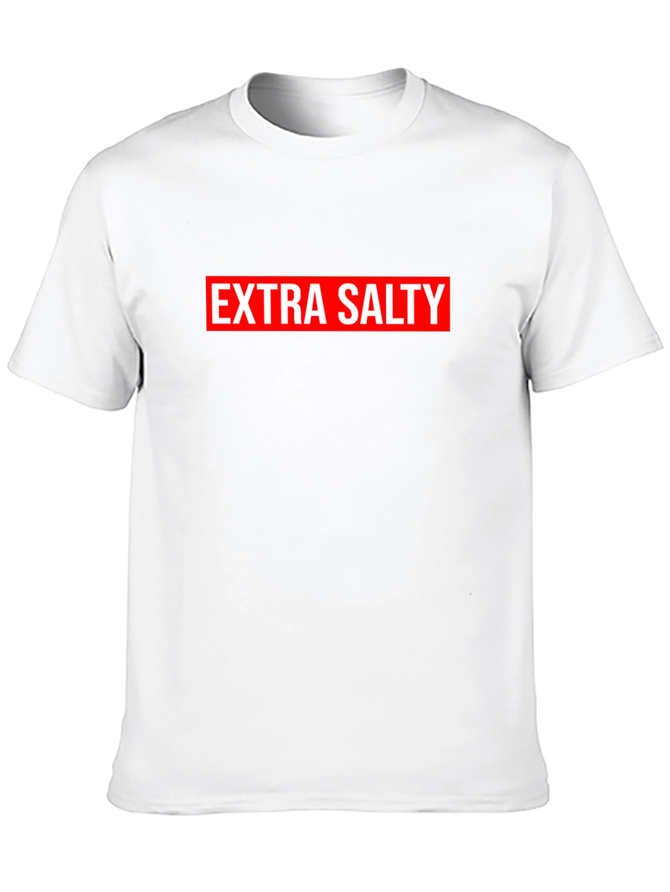 Extra Salty Graphic Tee - Black Casual T-Shirt