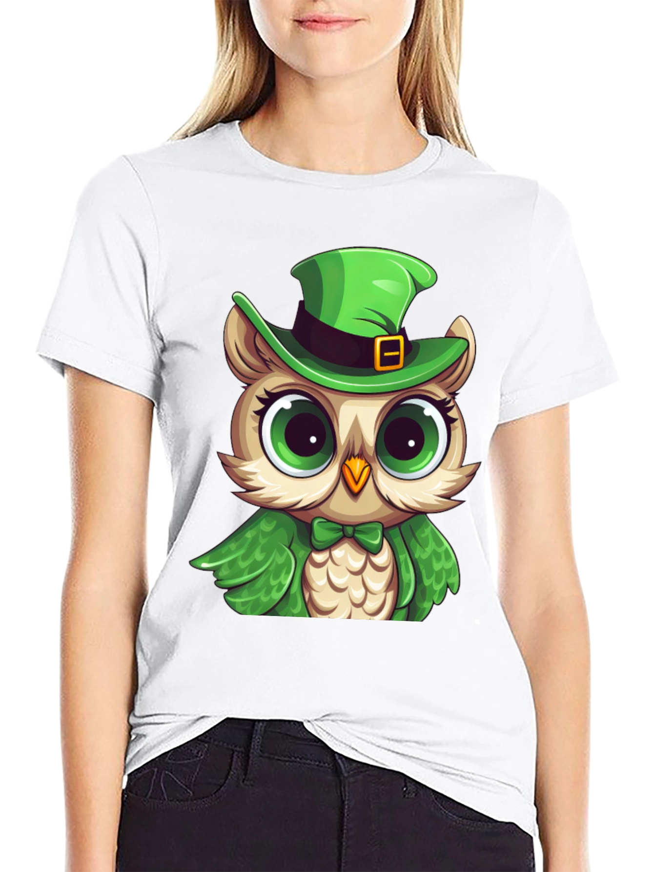 St. Patricks Day Owl T-Shirt