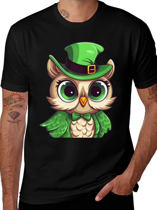 St. Patricks Day Owl T-Shirt