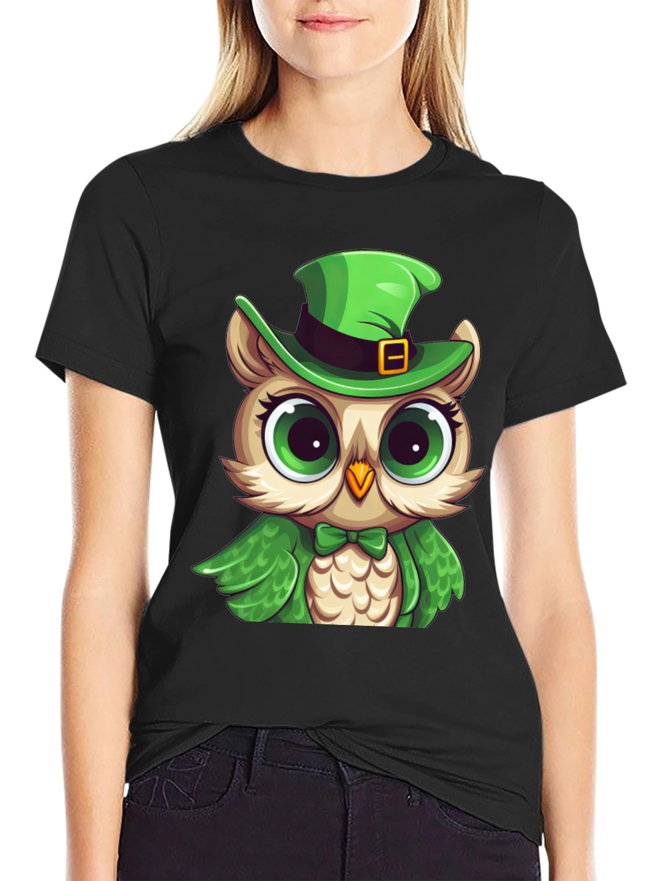 St. Patricks Day Owl T-Shirt