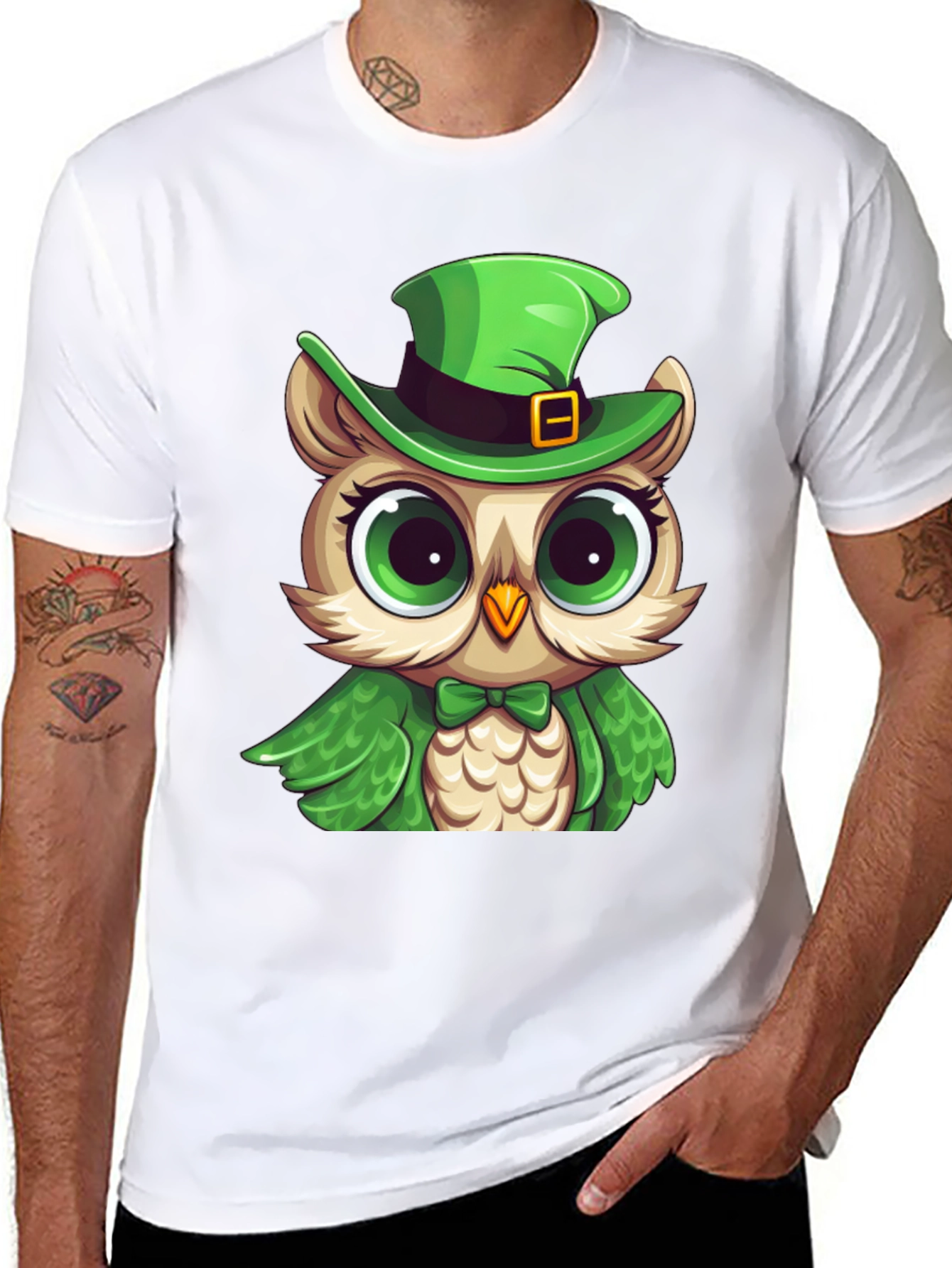St. Patricks Day Owl T-Shirt