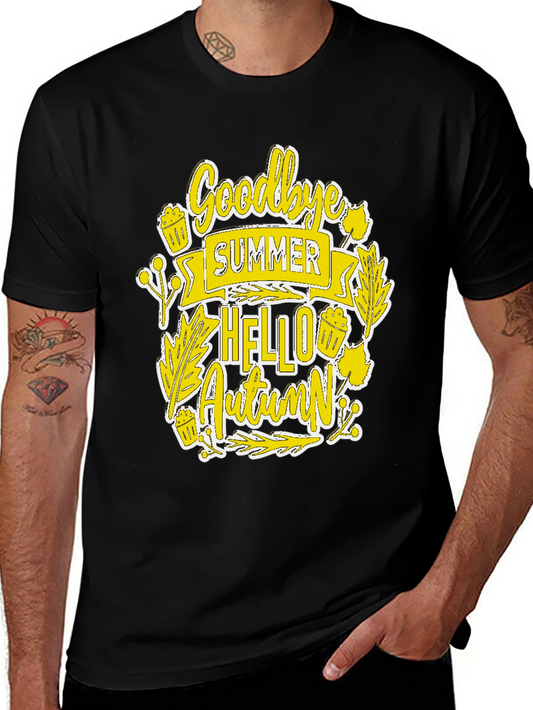Goodbye Summer Hello Autumn Graphic Tee