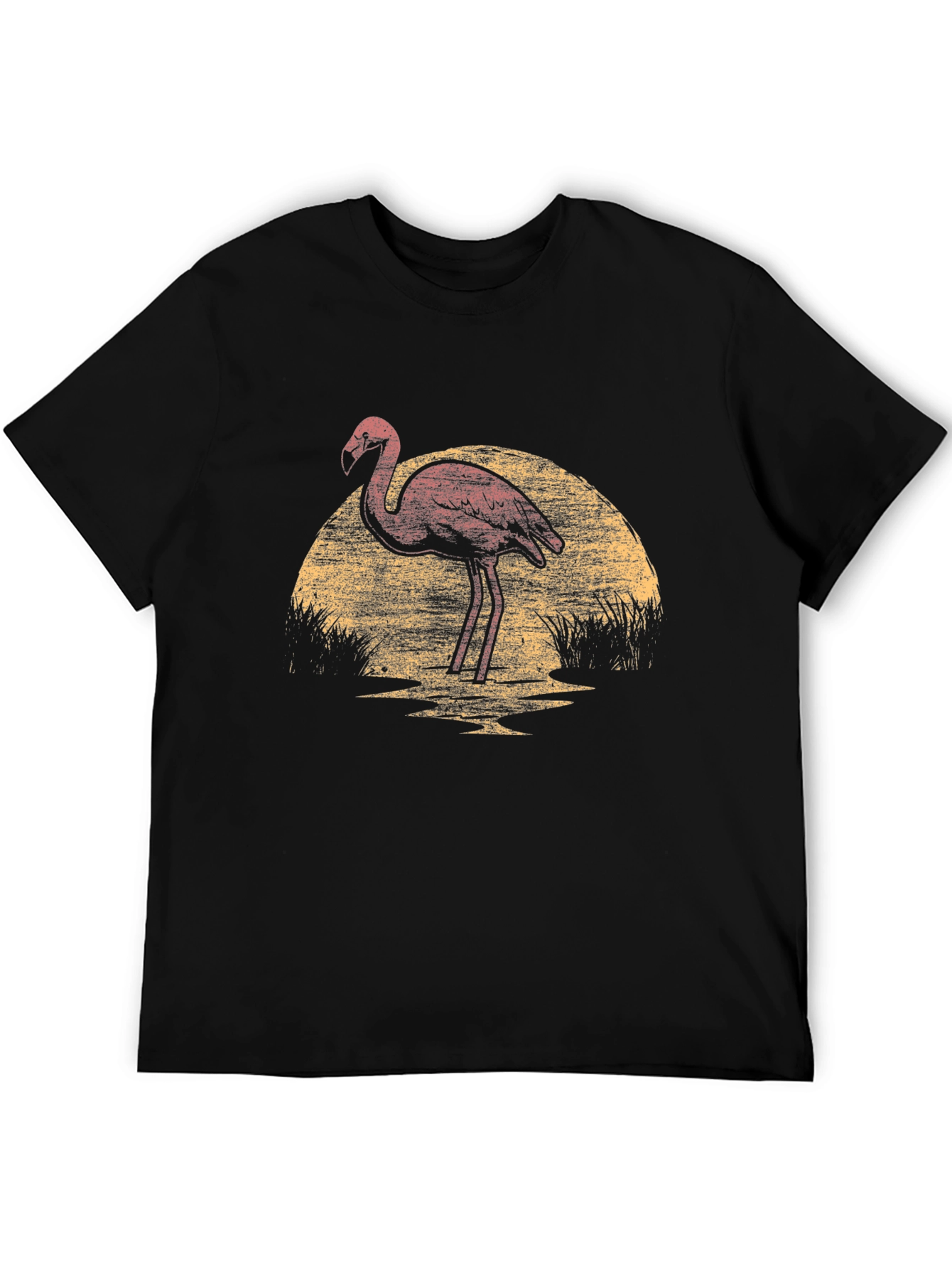 Flamingo Sunset Graphic Tee