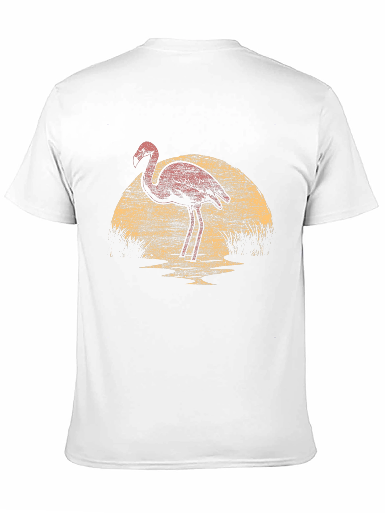 Flamingo Sunset Graphic Tee