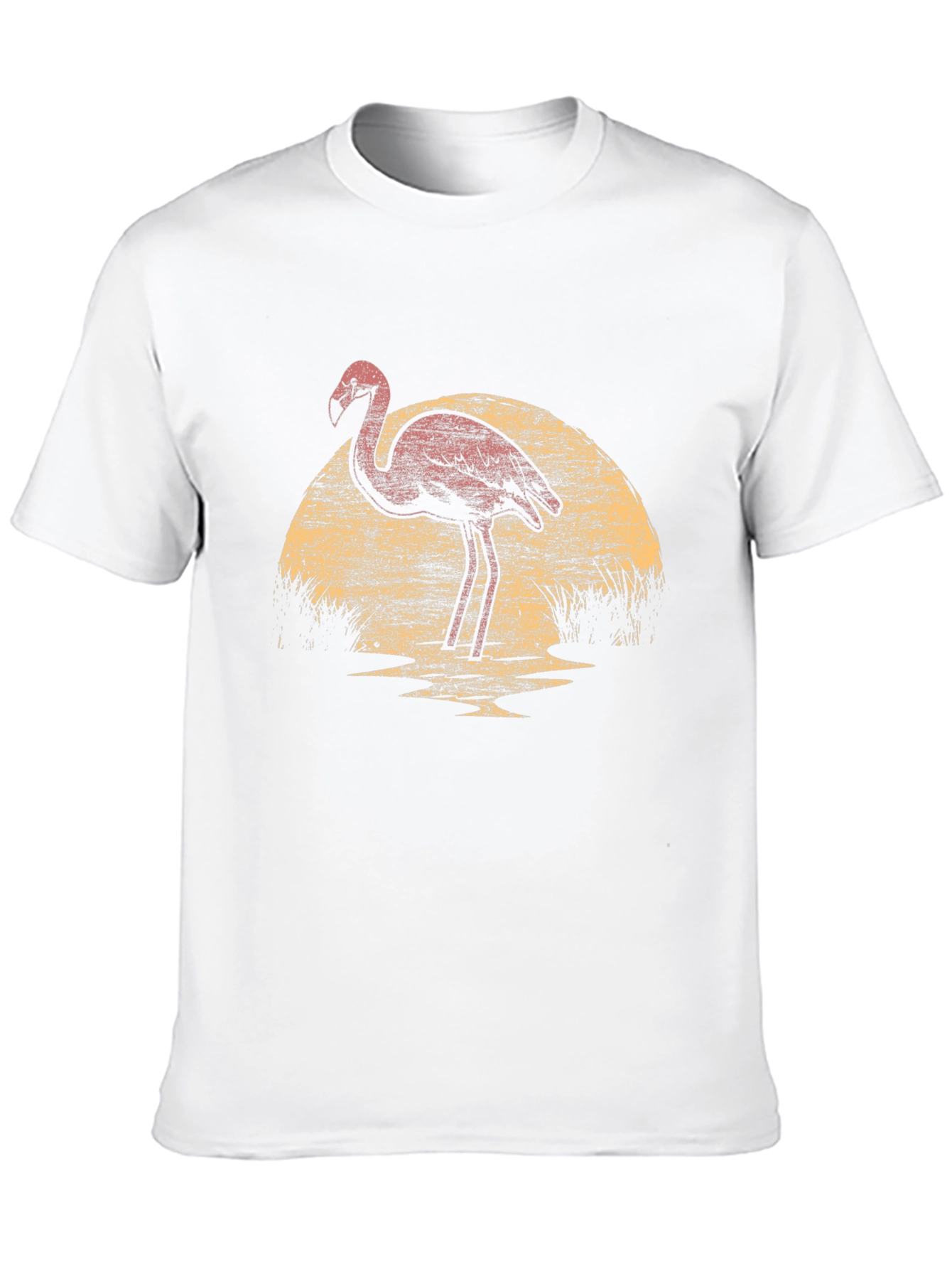 Flamingo Sunset Graphic Tee