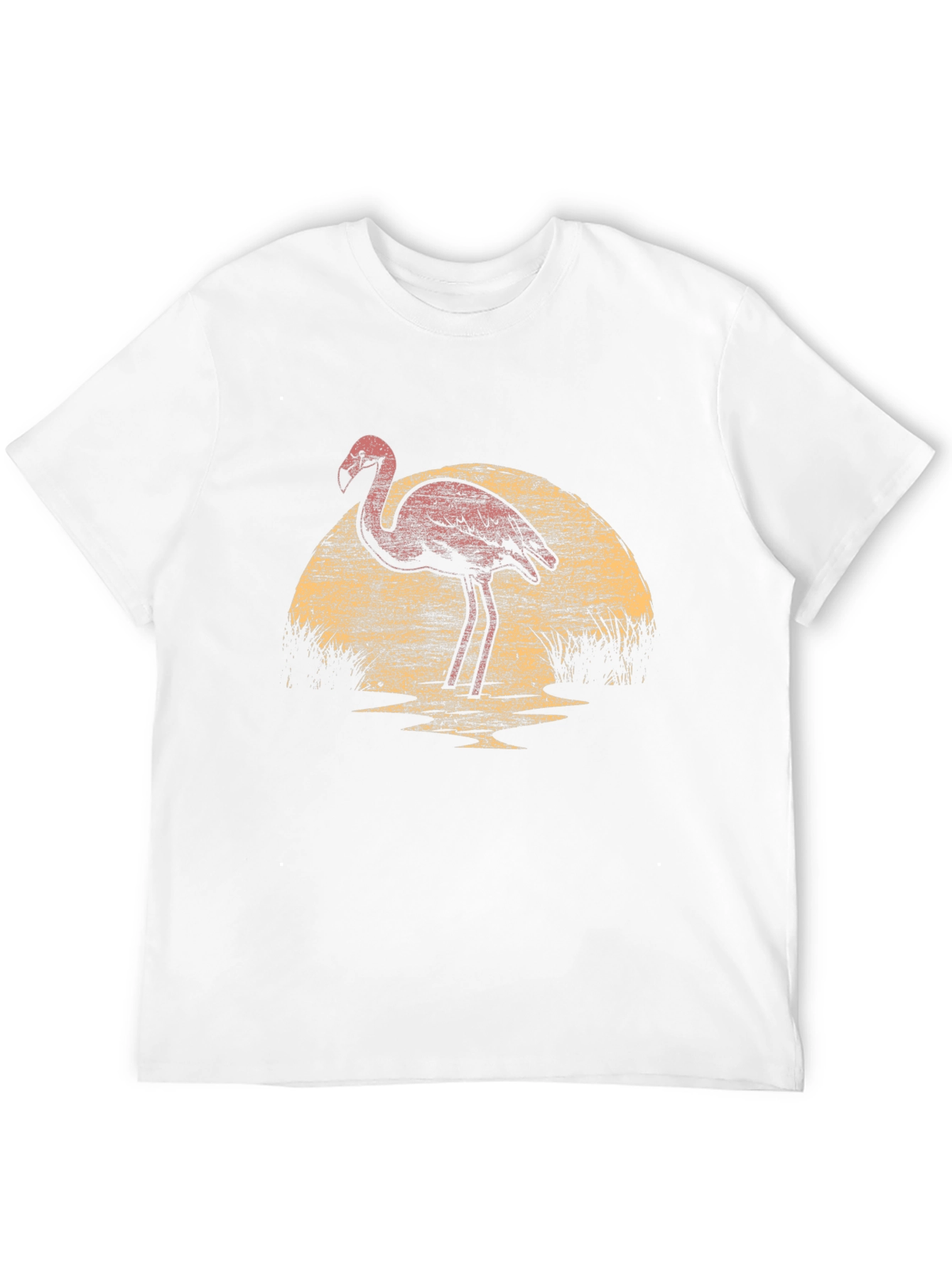 Flamingo Sunset Graphic Tee