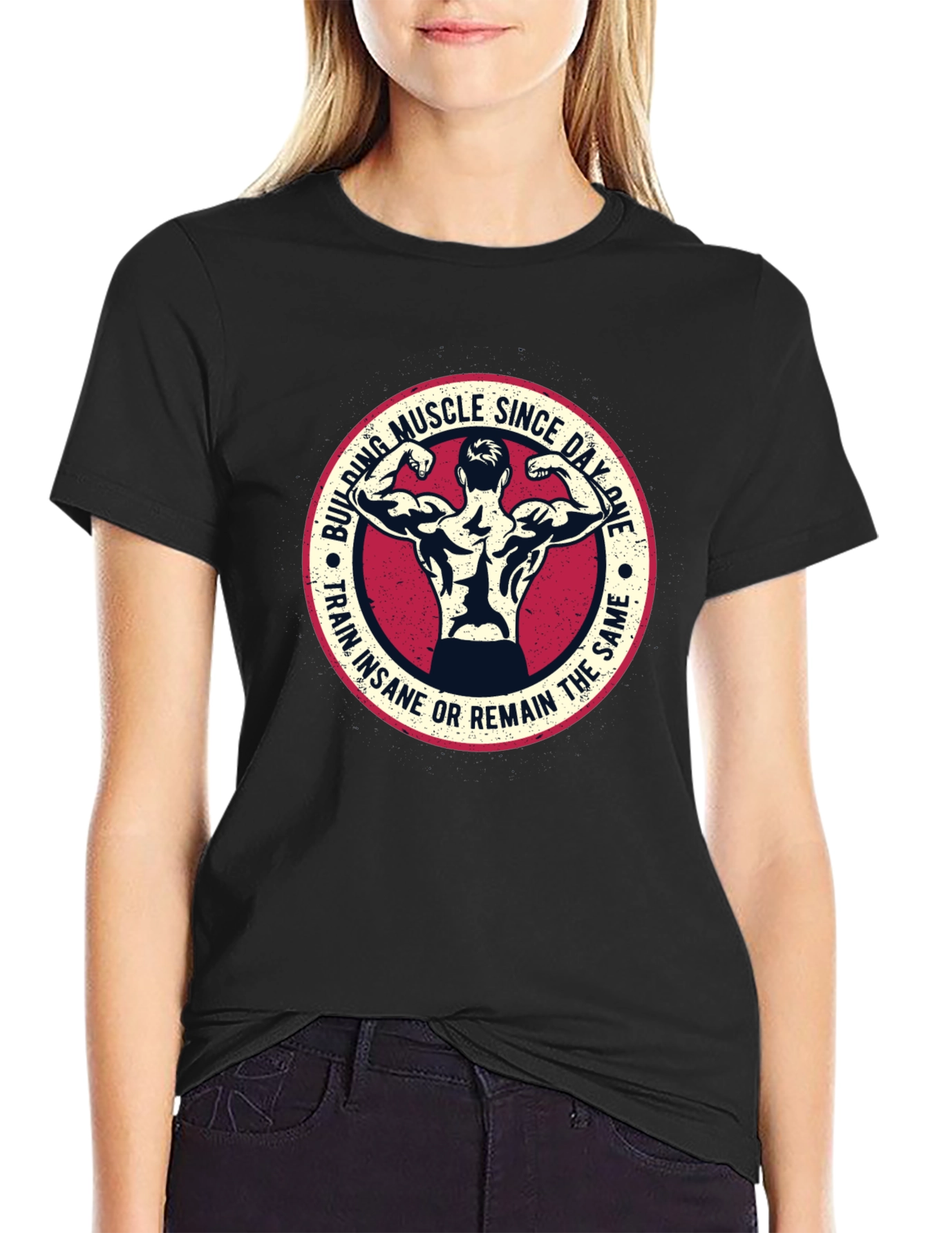 Muscle Building T-Shirt: Train Insane