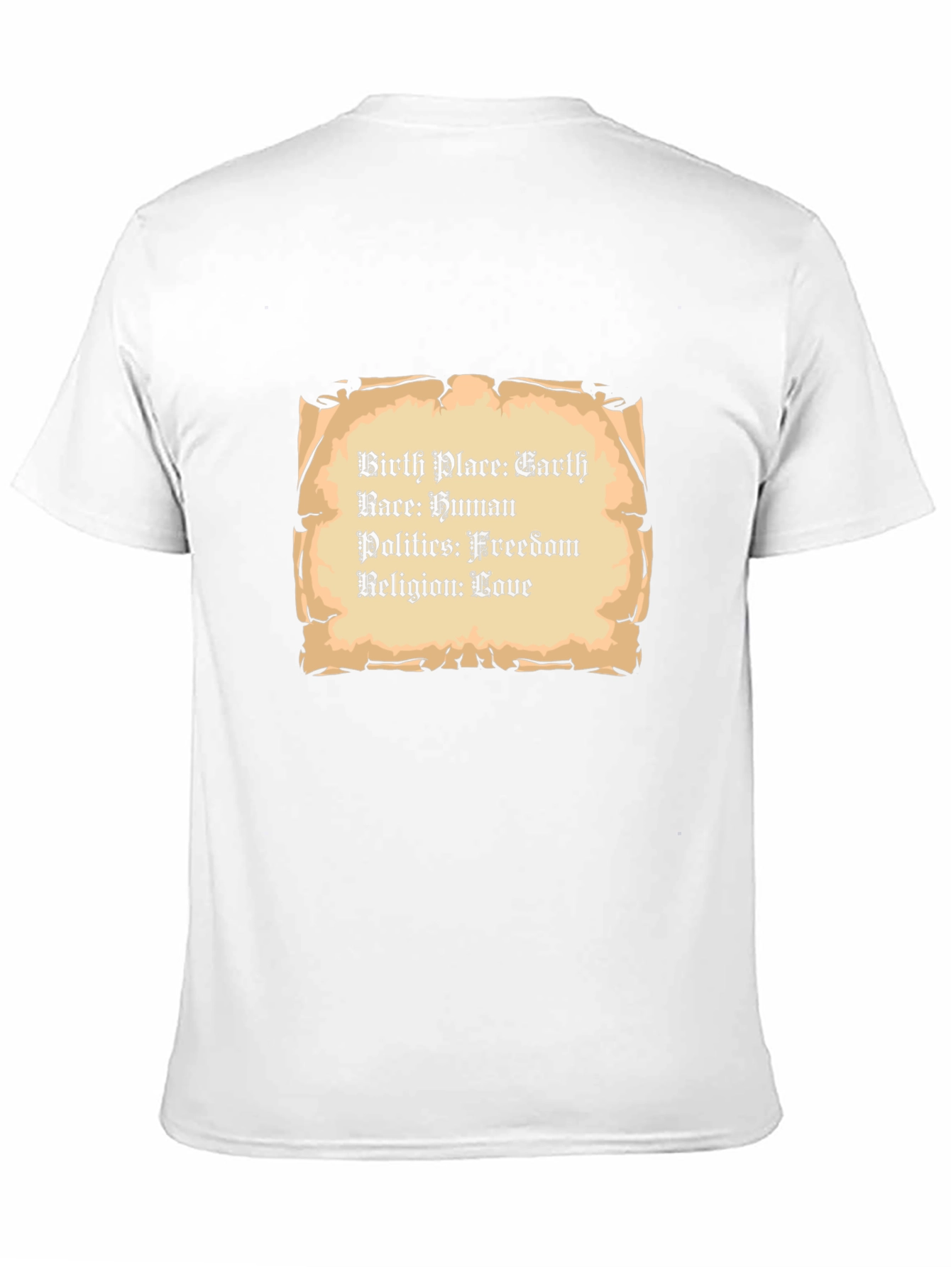 Earth Human Freedom Love T-Shirt