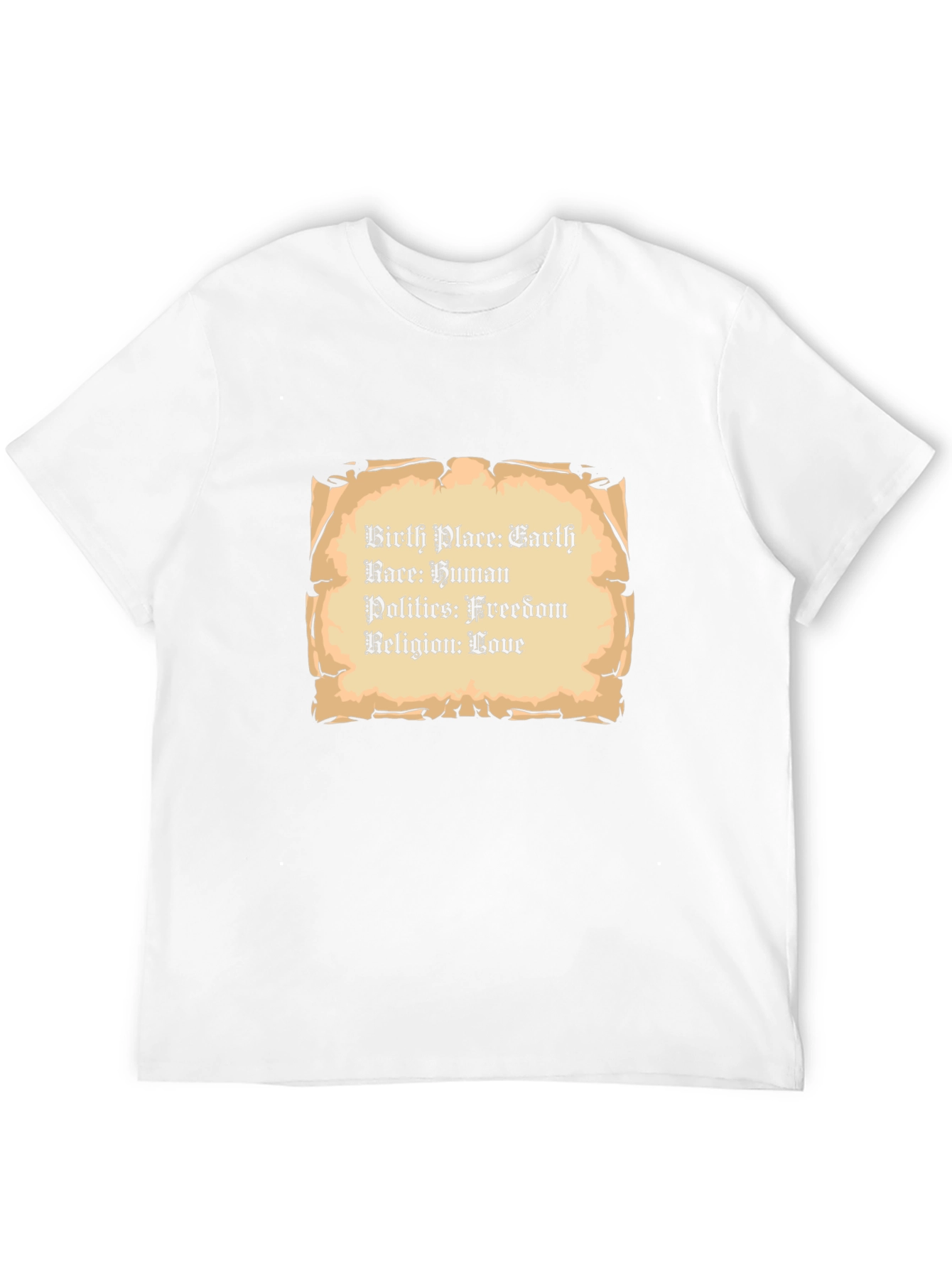 Earth Human Freedom Love T-Shirt