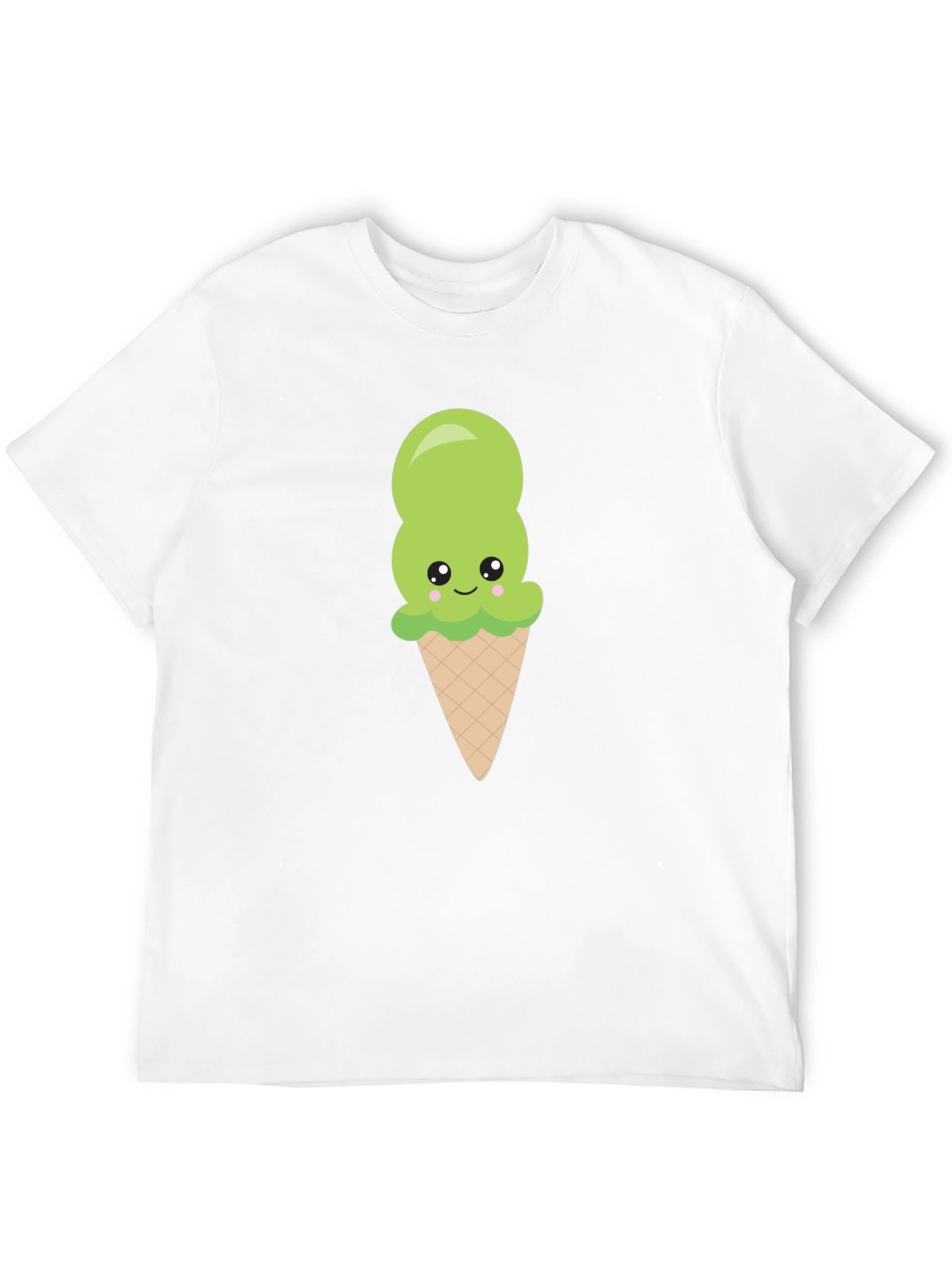 Kawaii Matcha Ice Cream T-Shirt - Cute Graphic Tee