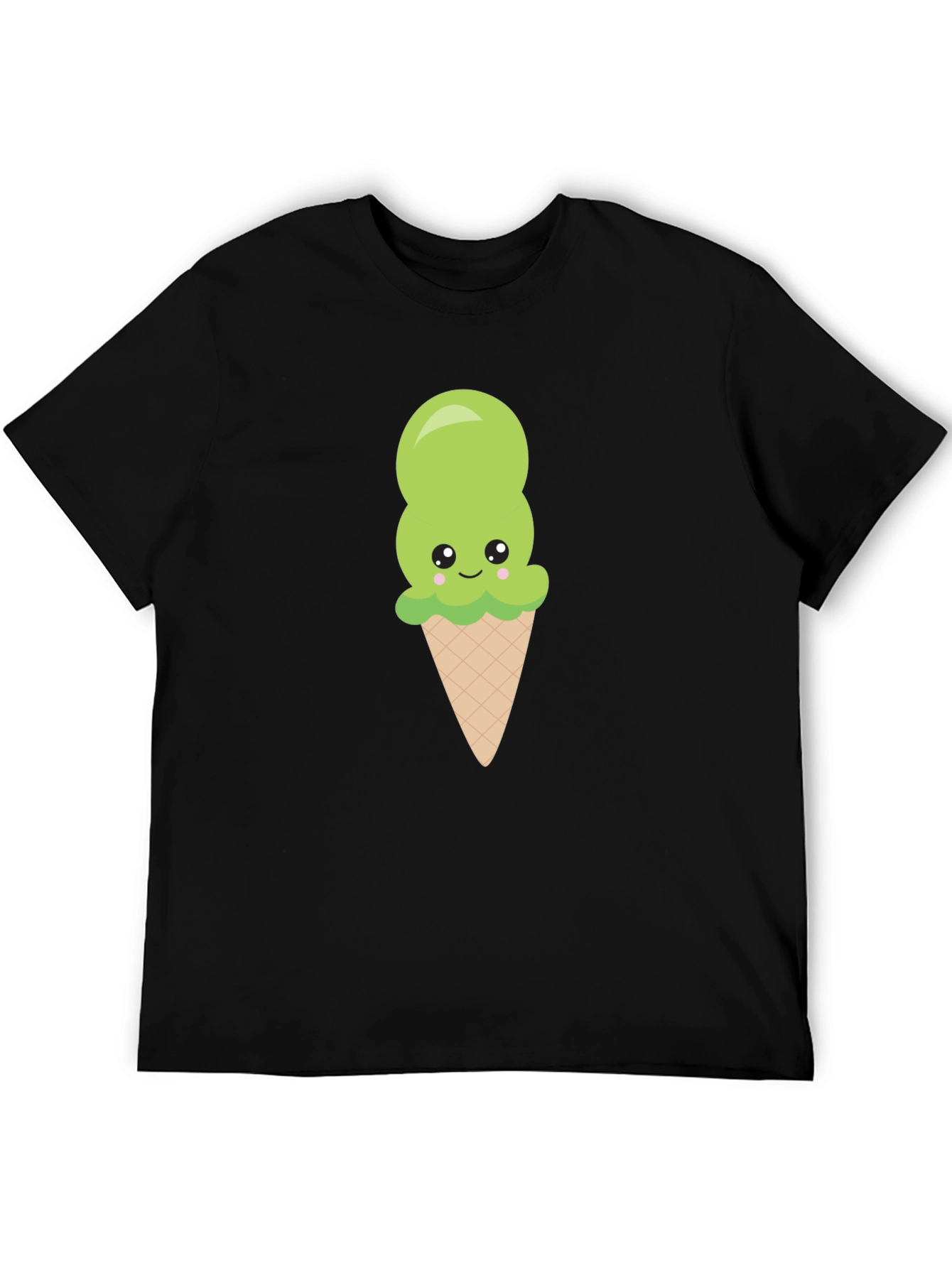 Kawaii Matcha Ice Cream T-Shirt - Cute Graphic Tee