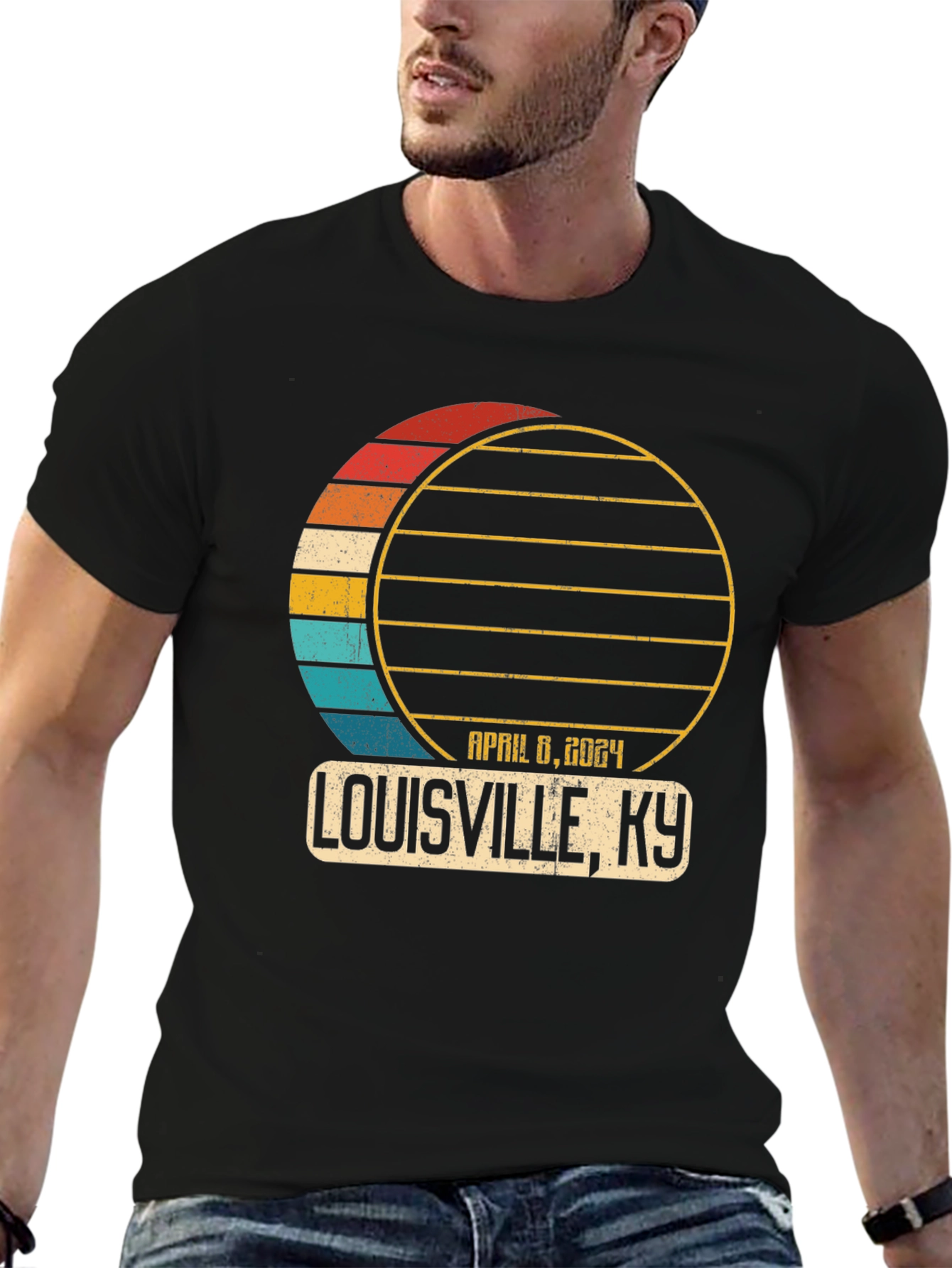 Louisville KY April 8 2024 Eclipse T-Shirt
