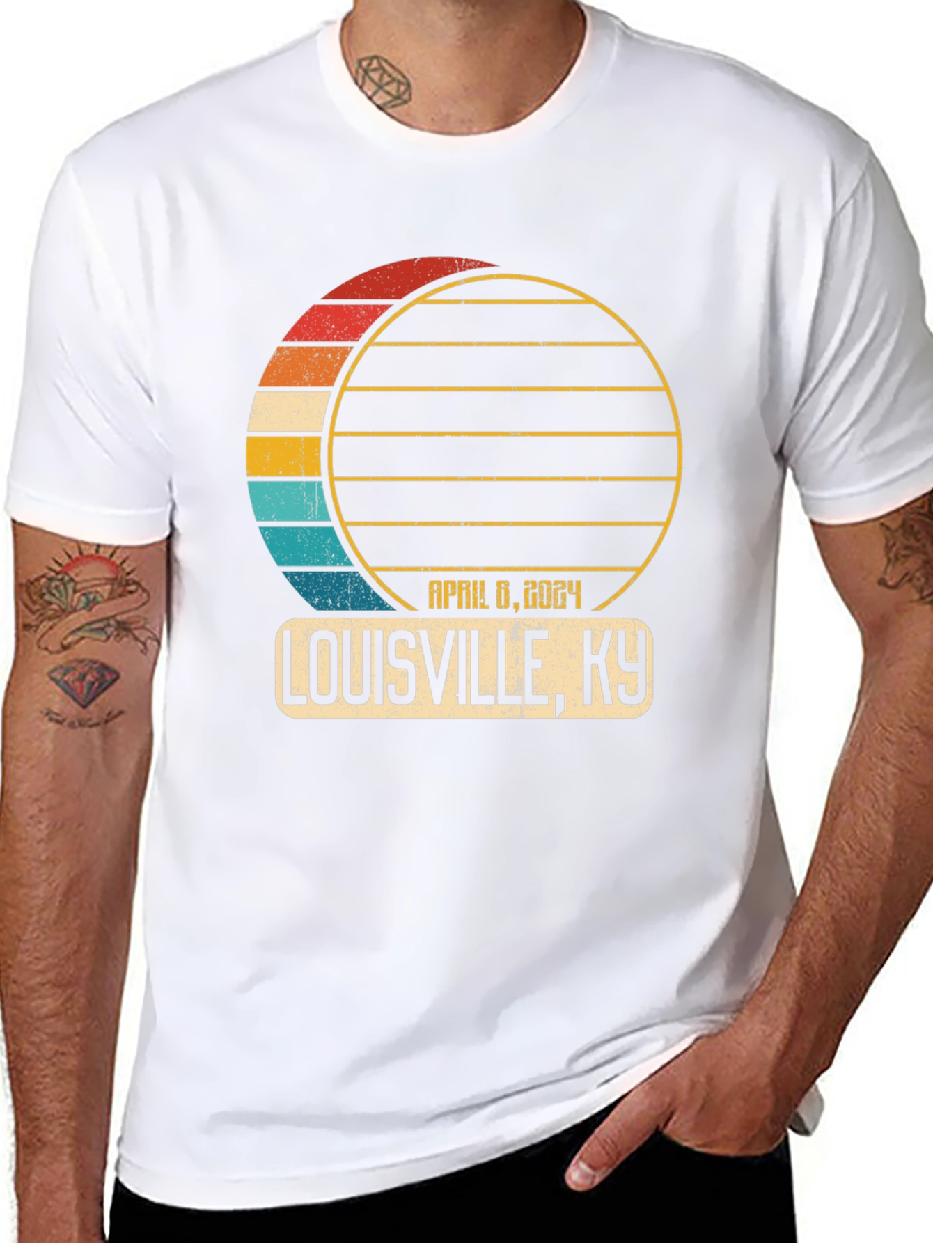 Louisville KY April 8 2024 Eclipse T-Shirt