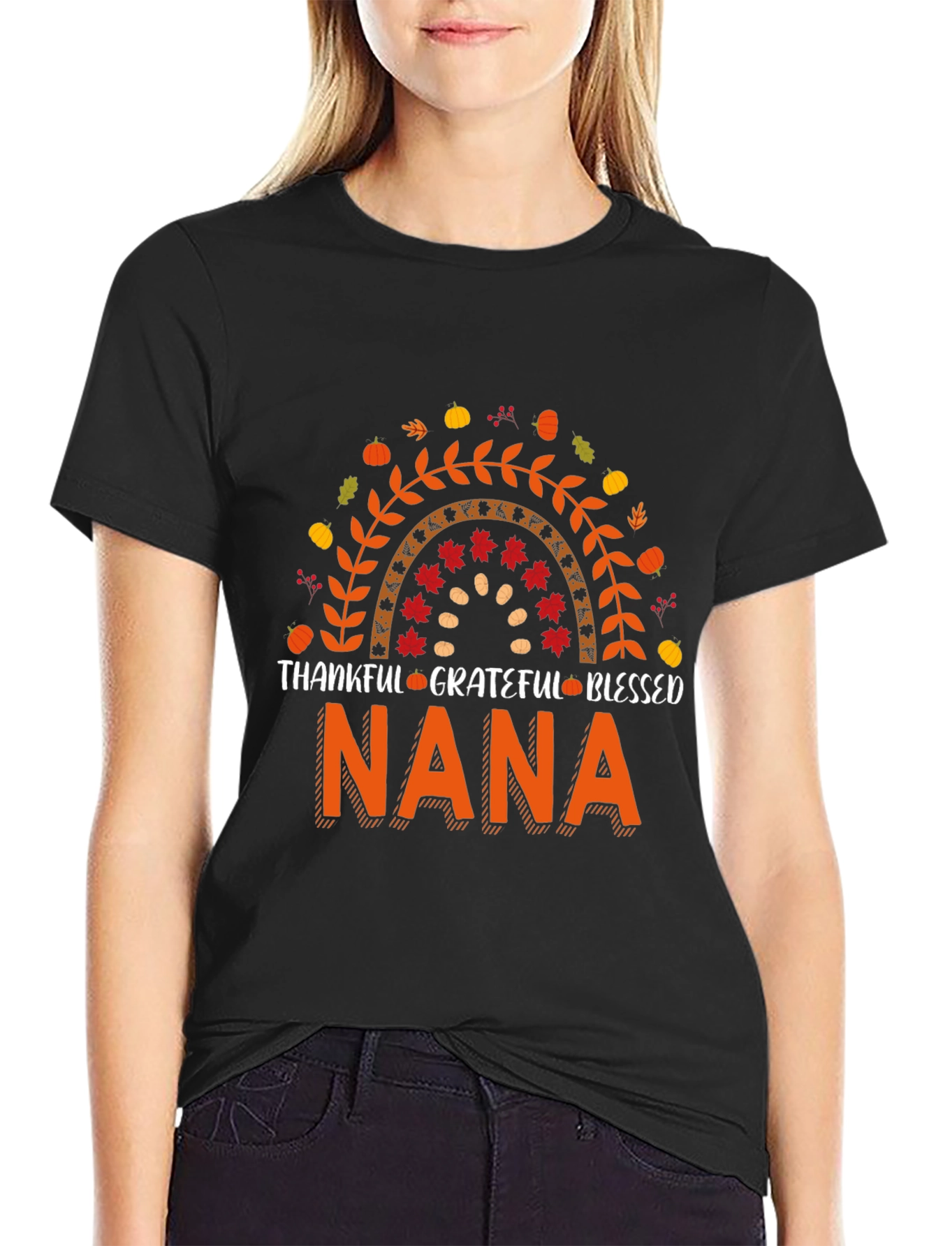 Thankful Grateful Blessed Nana T-Shirt
