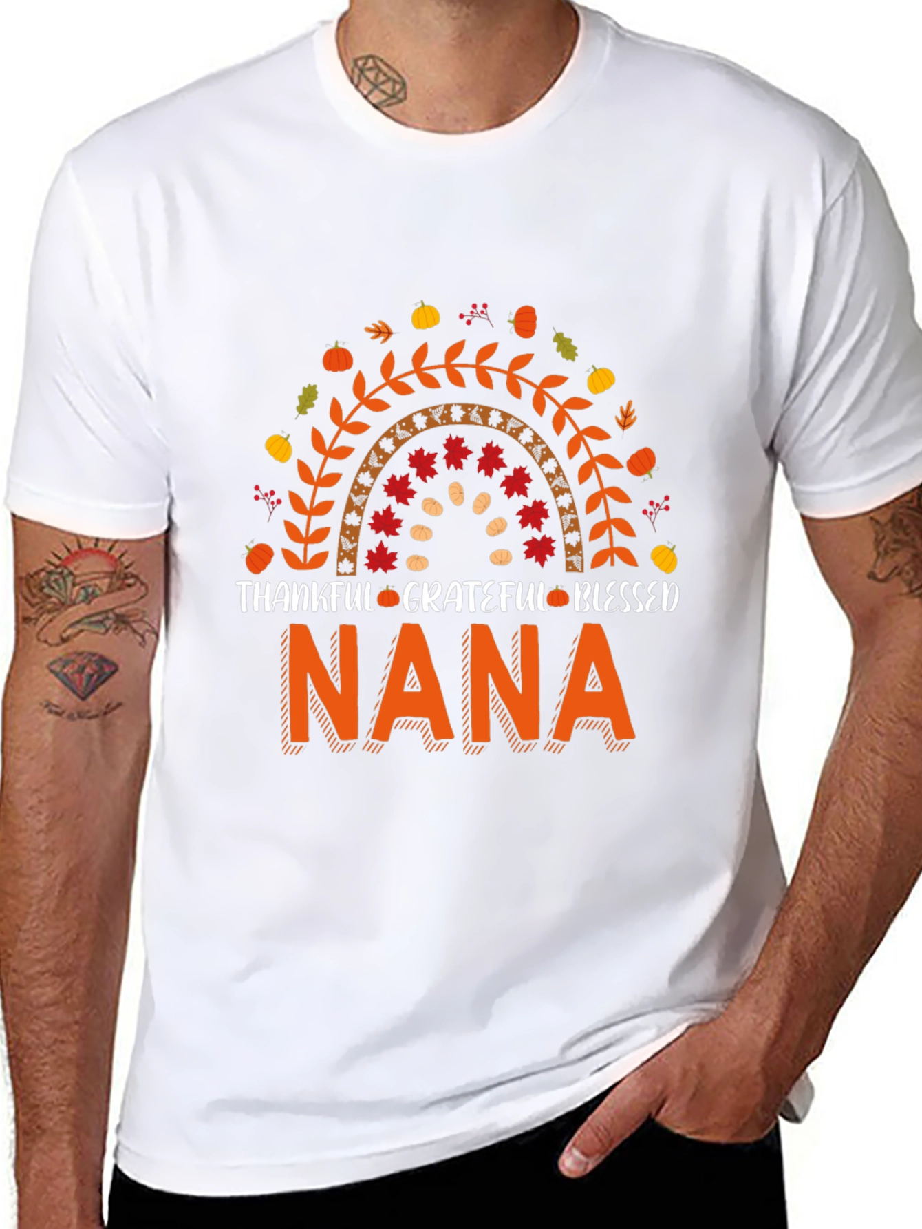 Thankful Grateful Blessed Nana T-Shirt