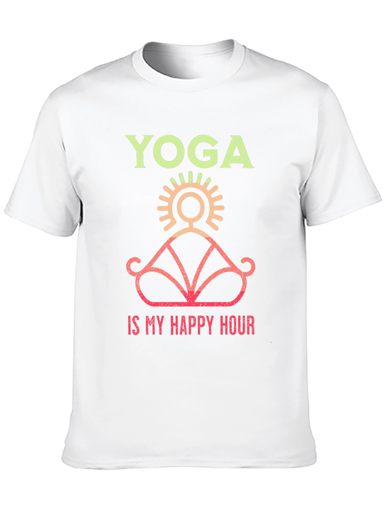 Yoga is My Happy Hour Graphic Tee