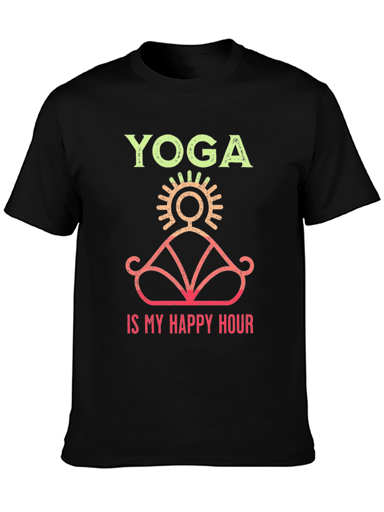 Yoga is My Happy Hour Graphic Tee