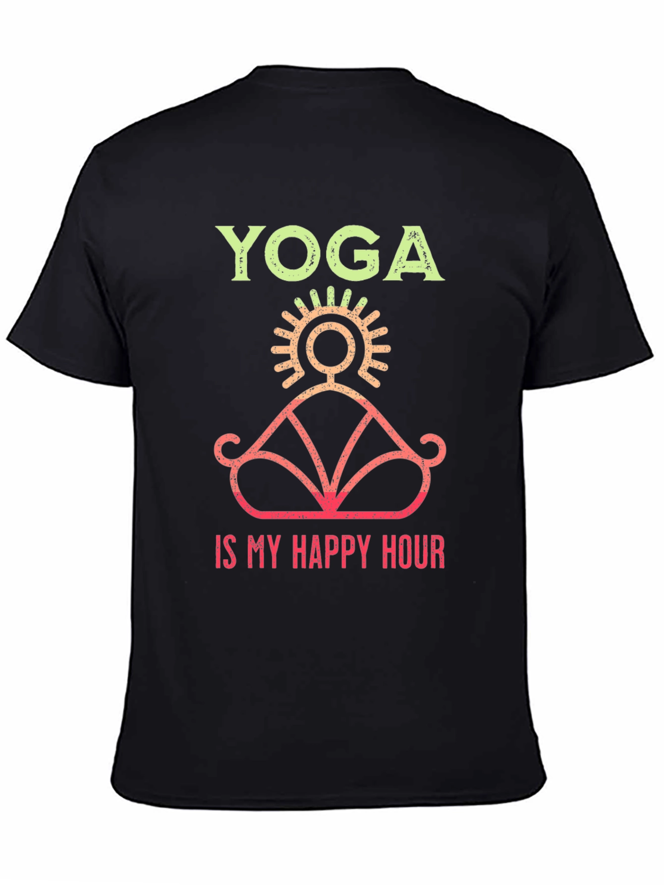 Yoga is My Happy Hour Graphic Tee