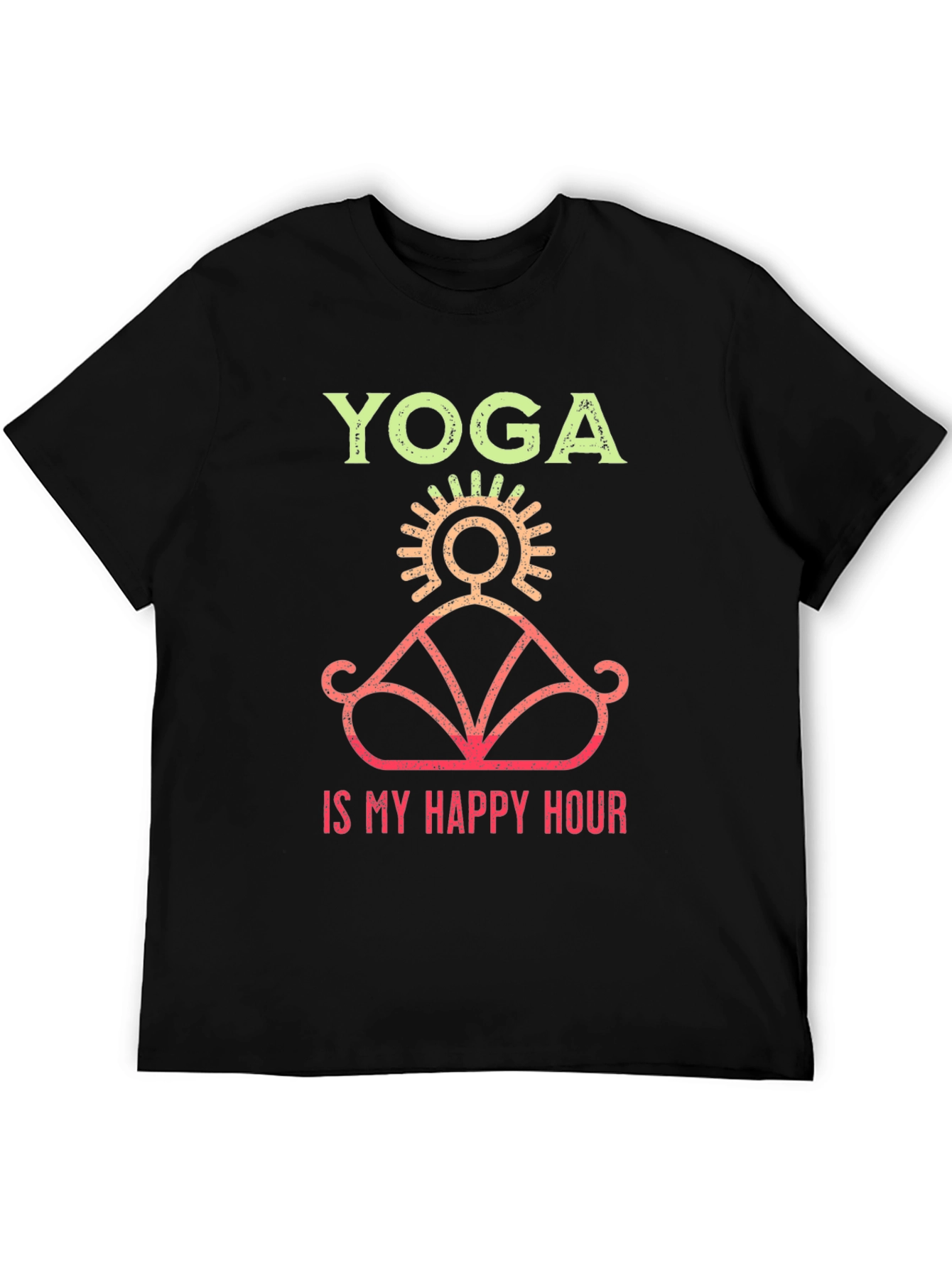 Yoga is My Happy Hour Graphic Tee
