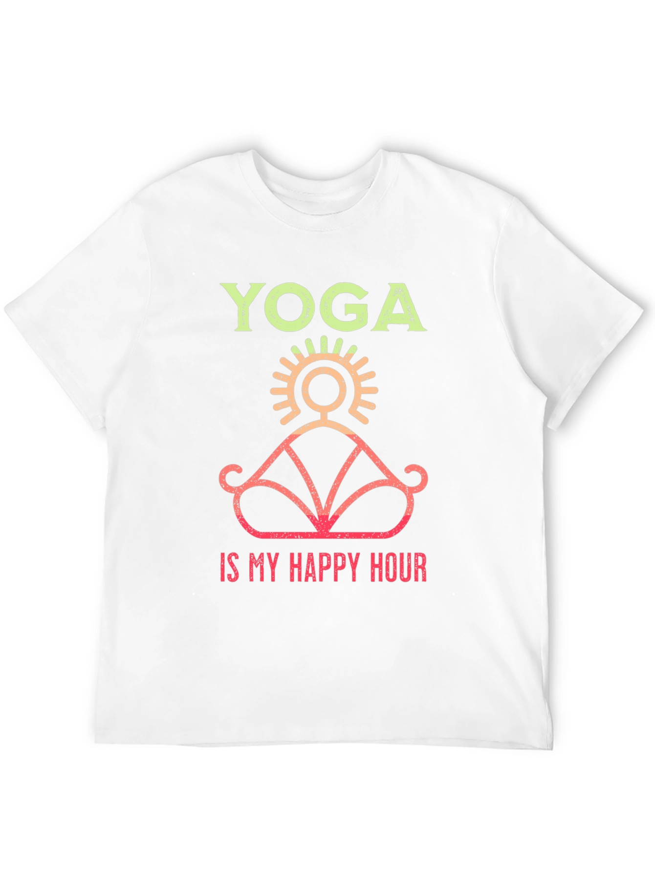 Yoga is My Happy Hour Graphic Tee