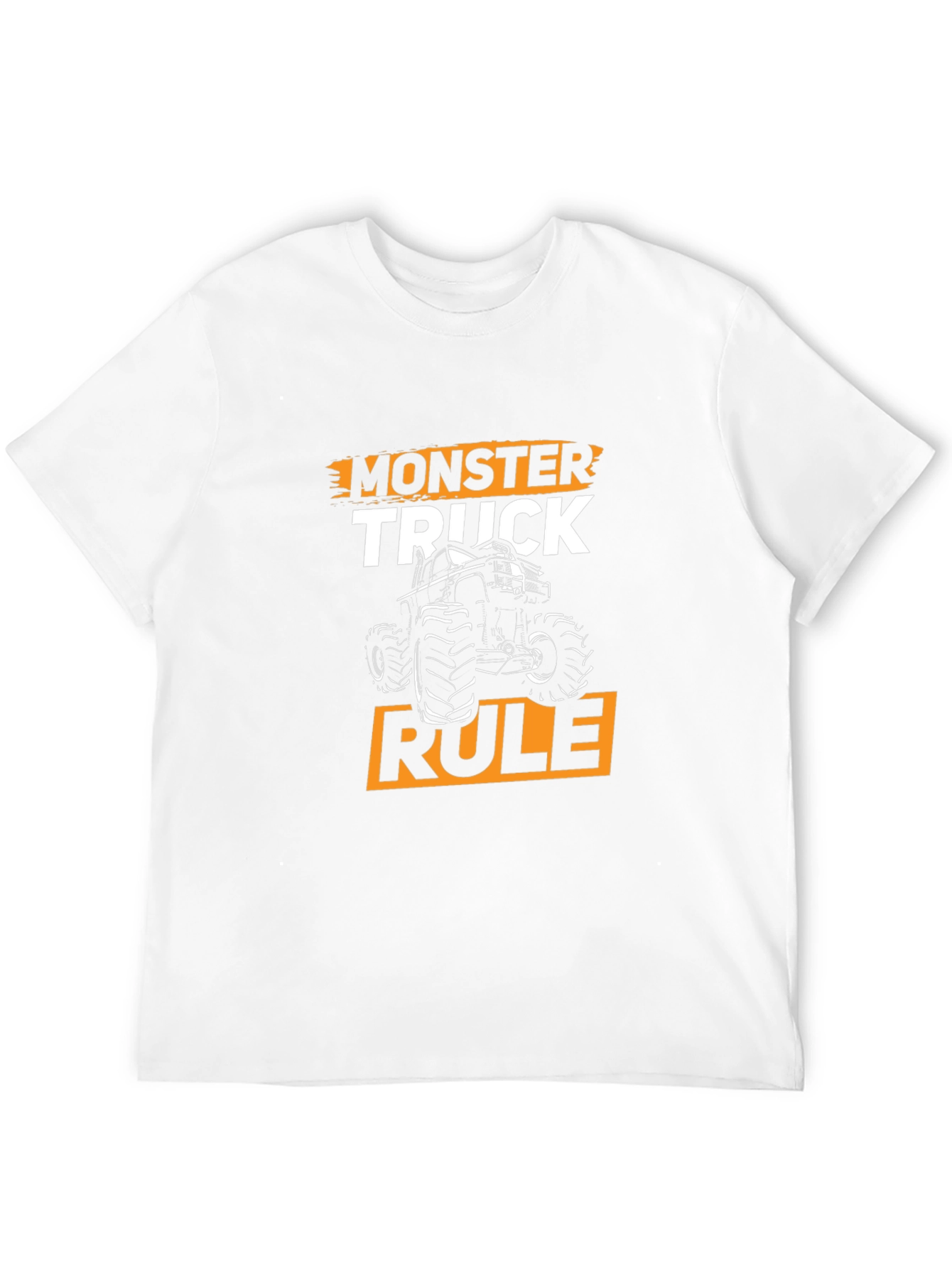 Monster Truck Rule Graphic T-Shirt Black