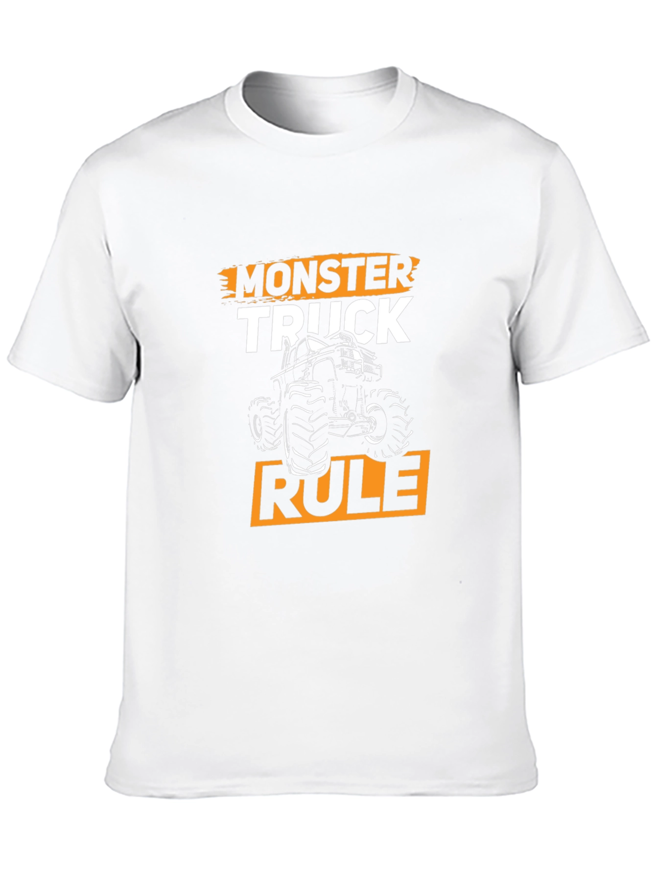 Monster Truck Rule Graphic T-Shirt Black
