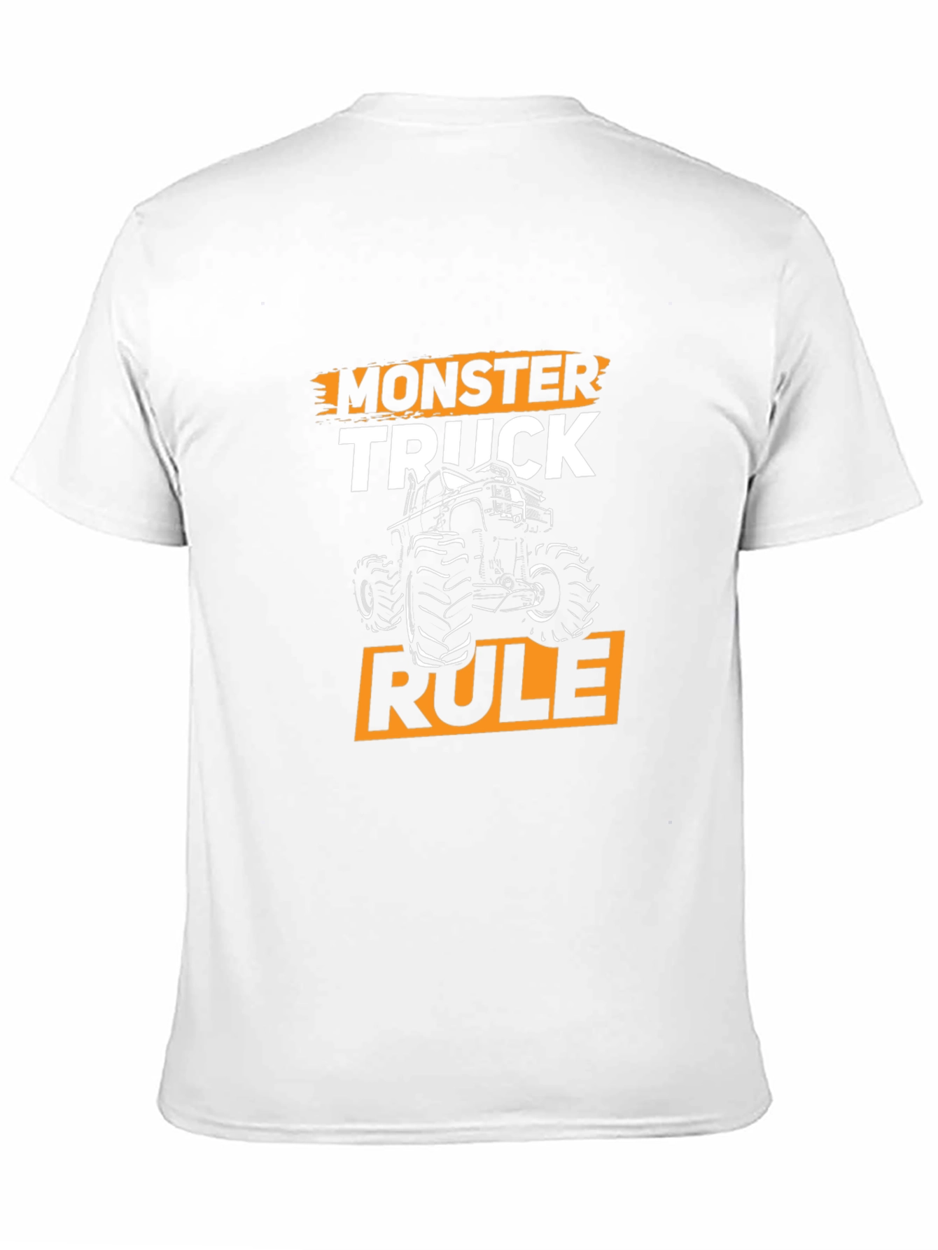 Monster Truck Rule Graphic T-Shirt Black