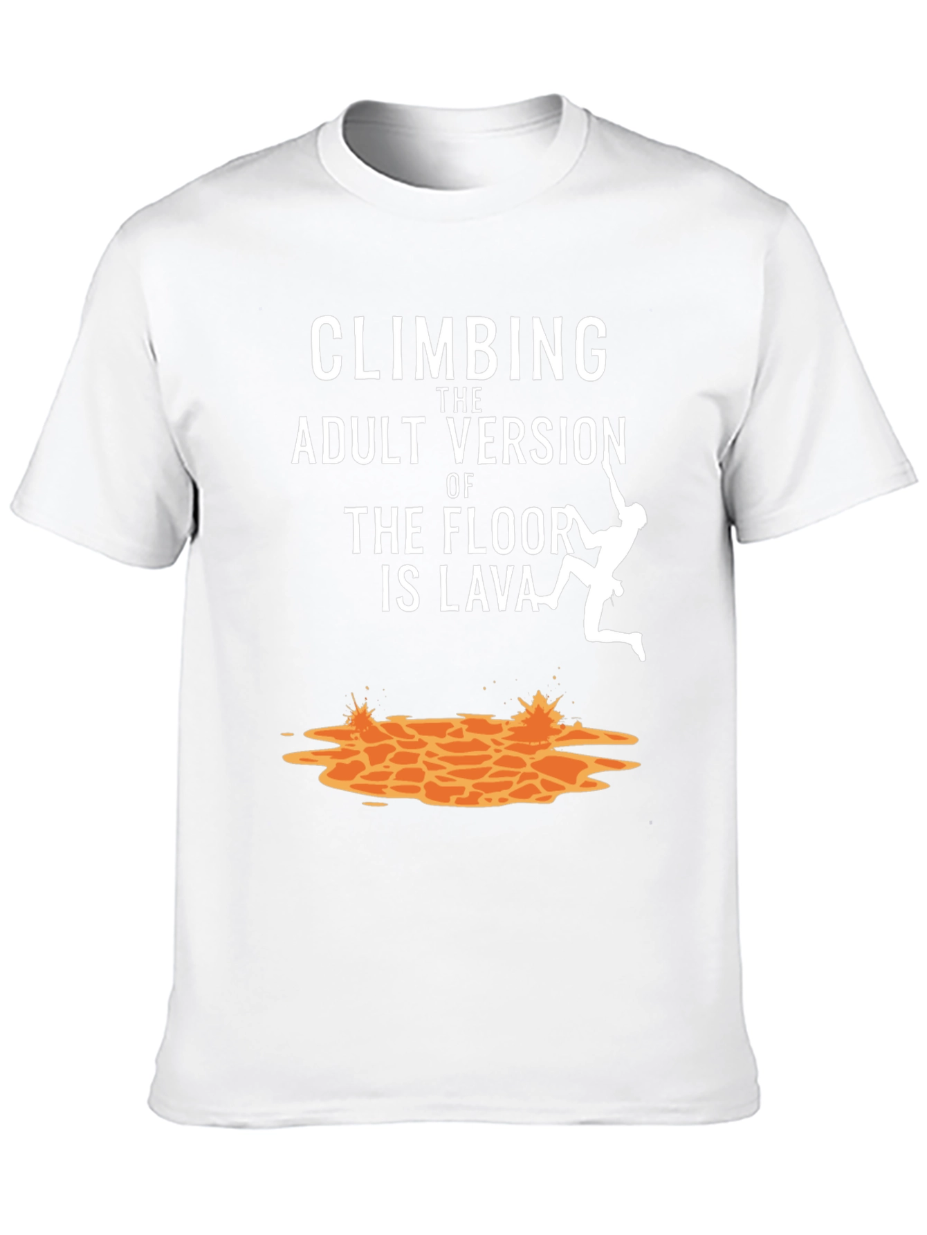 Climbing Adult Version Lava T-Shirt