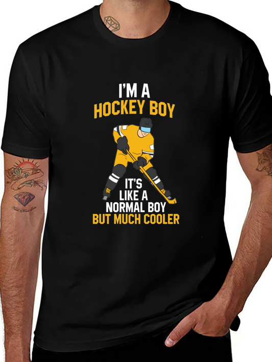 Hockey Boy T-Shirt - Cool and Sporty Design