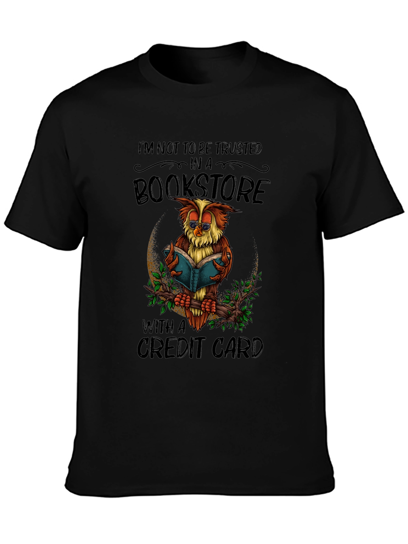 Bookstore Owl Graphic Tee