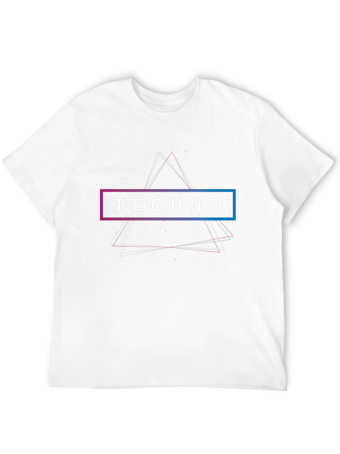 Techno Graphic Black T-Shirt