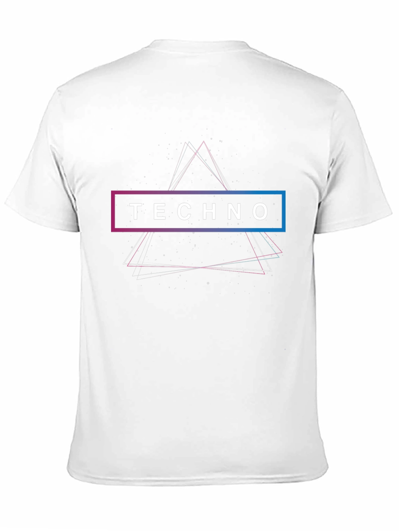 Techno Graphic Black T-Shirt