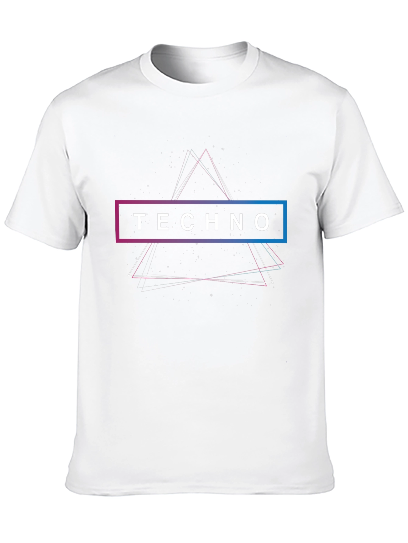 Techno Graphic Black T-Shirt