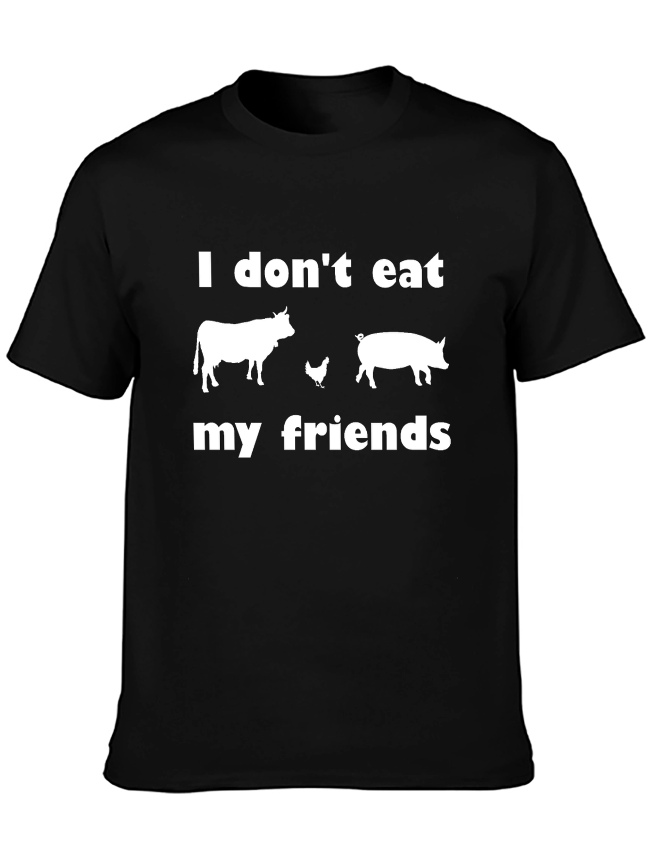 Vegan T-Shirt: I Dont Eat My Friends