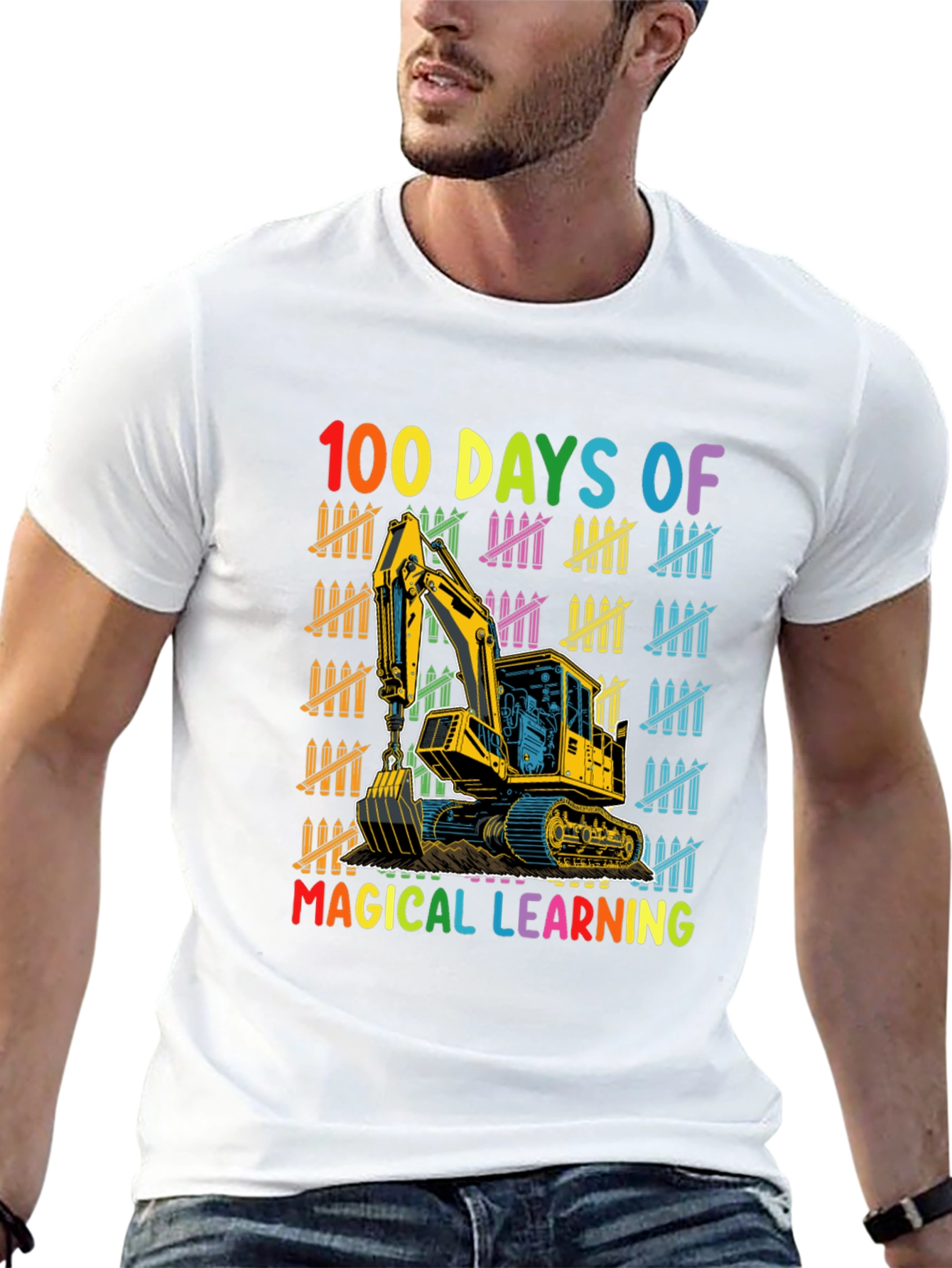 100 Days Magical Learning T-Shirt