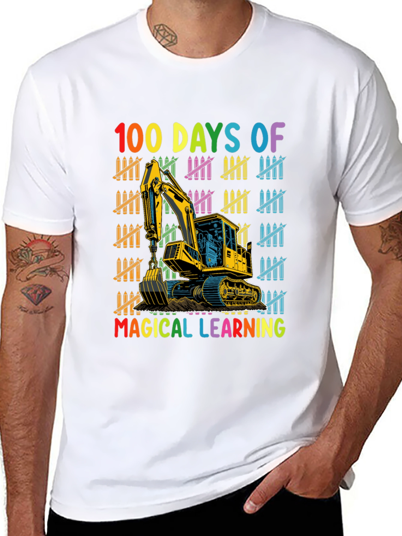 100 Days Magical Learning T-Shirt