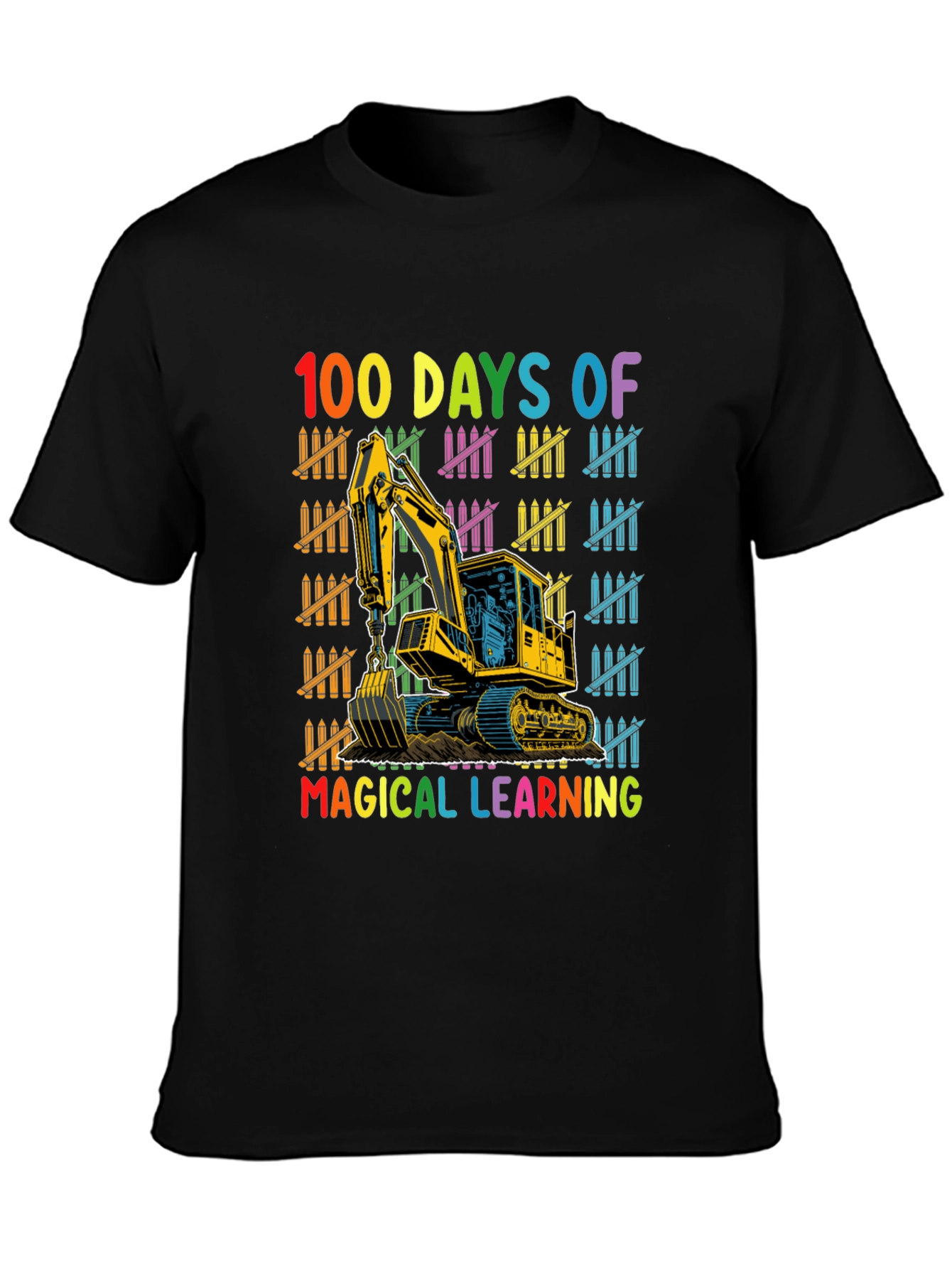 100 Days Magical Learning T-Shirt